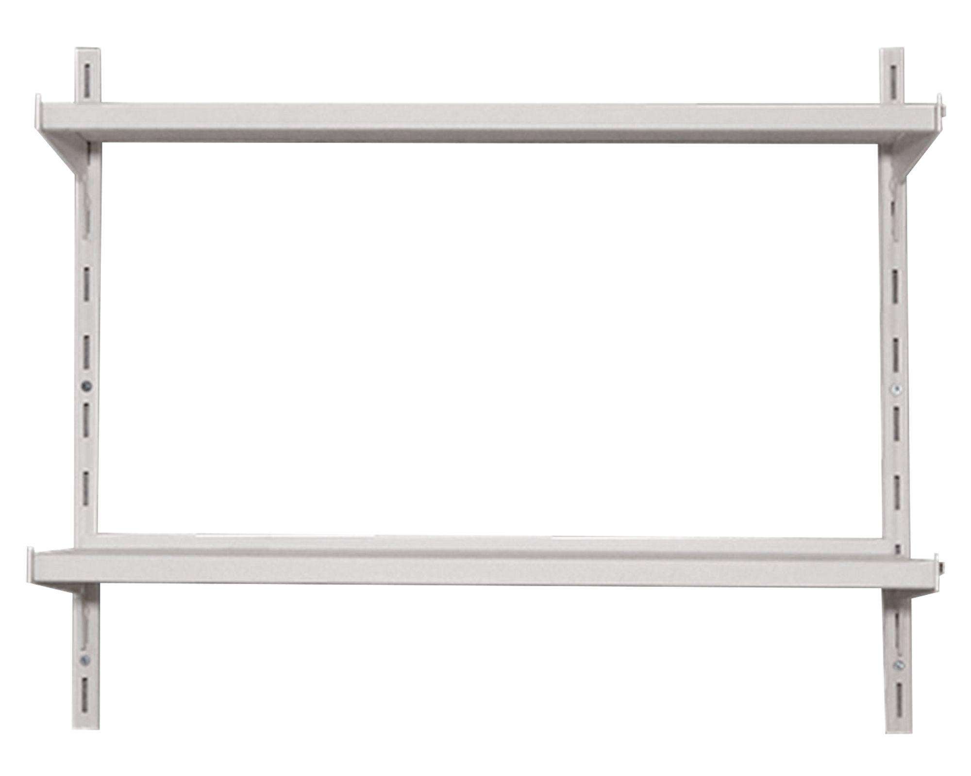 Repisa graduable simple GS blanca Ducasse-4