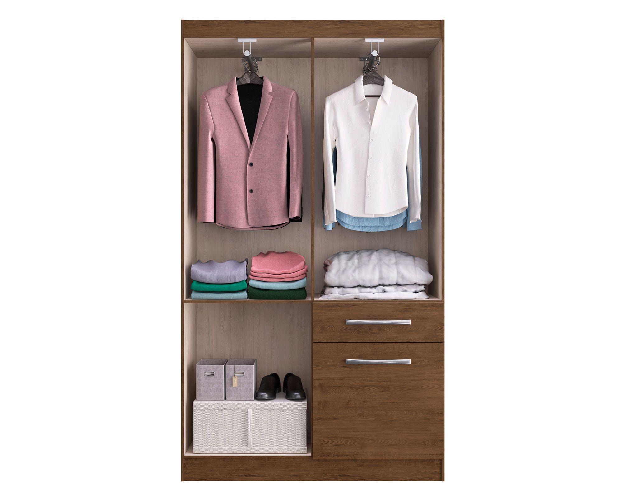 Clóset 4 puertas 2 cajones 5804 amarula Altavision-1