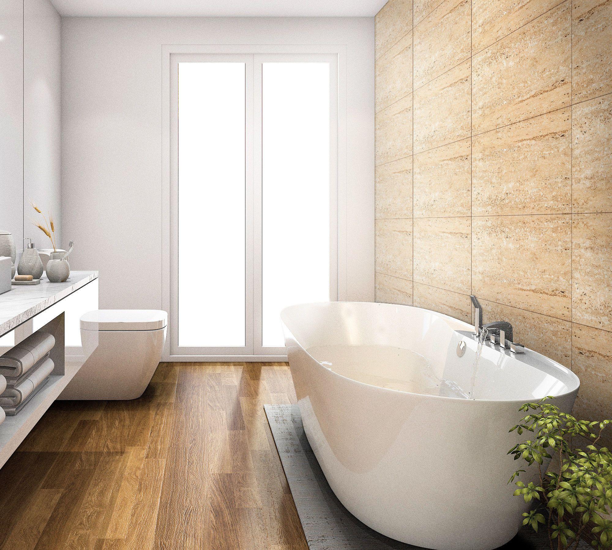 Porcelanato 30x60 cm Travertino beige pulido 1,44 m2 Klipen-1