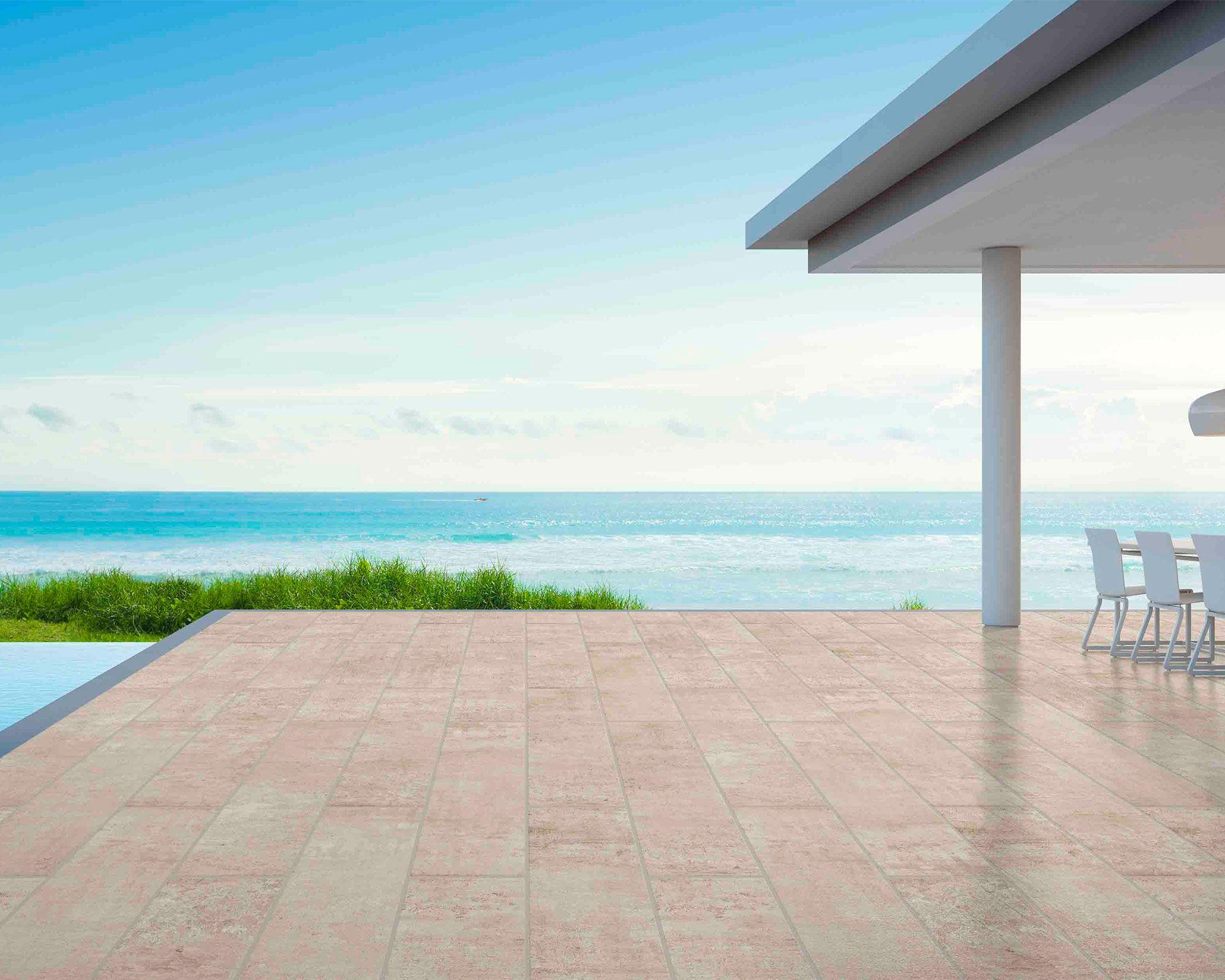 Porcelanato 22x90 cm Portland taupe beige 1,82 m2 Pamesa-1