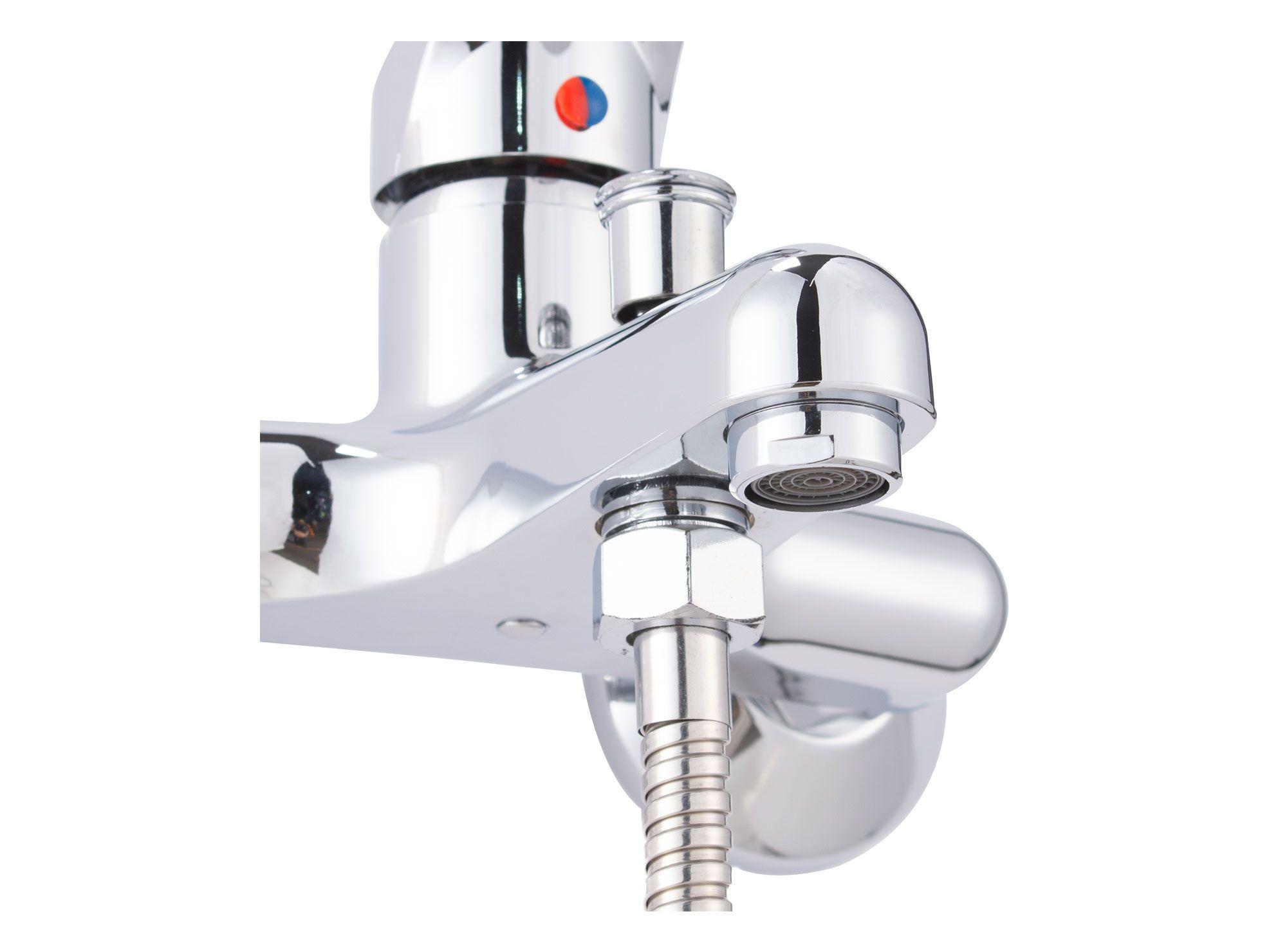 Monomando tina/ducha Eko cromado Duschy-4