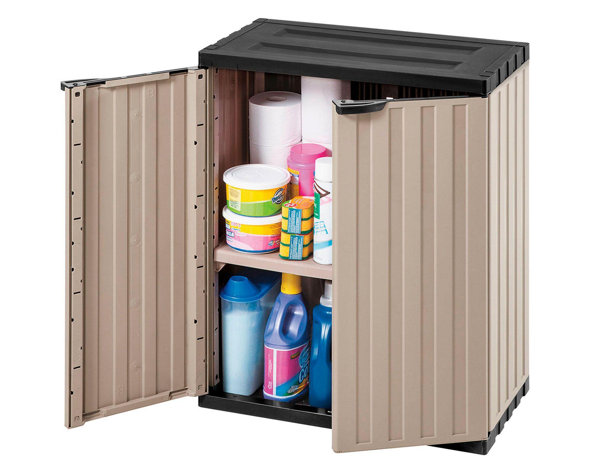 Gabinete mediano pardo/negro Rimax-3