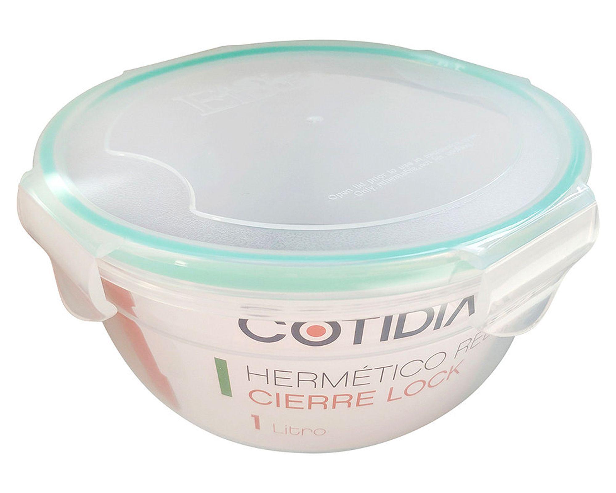 Hermético 1.05 litros Lock redondo-0