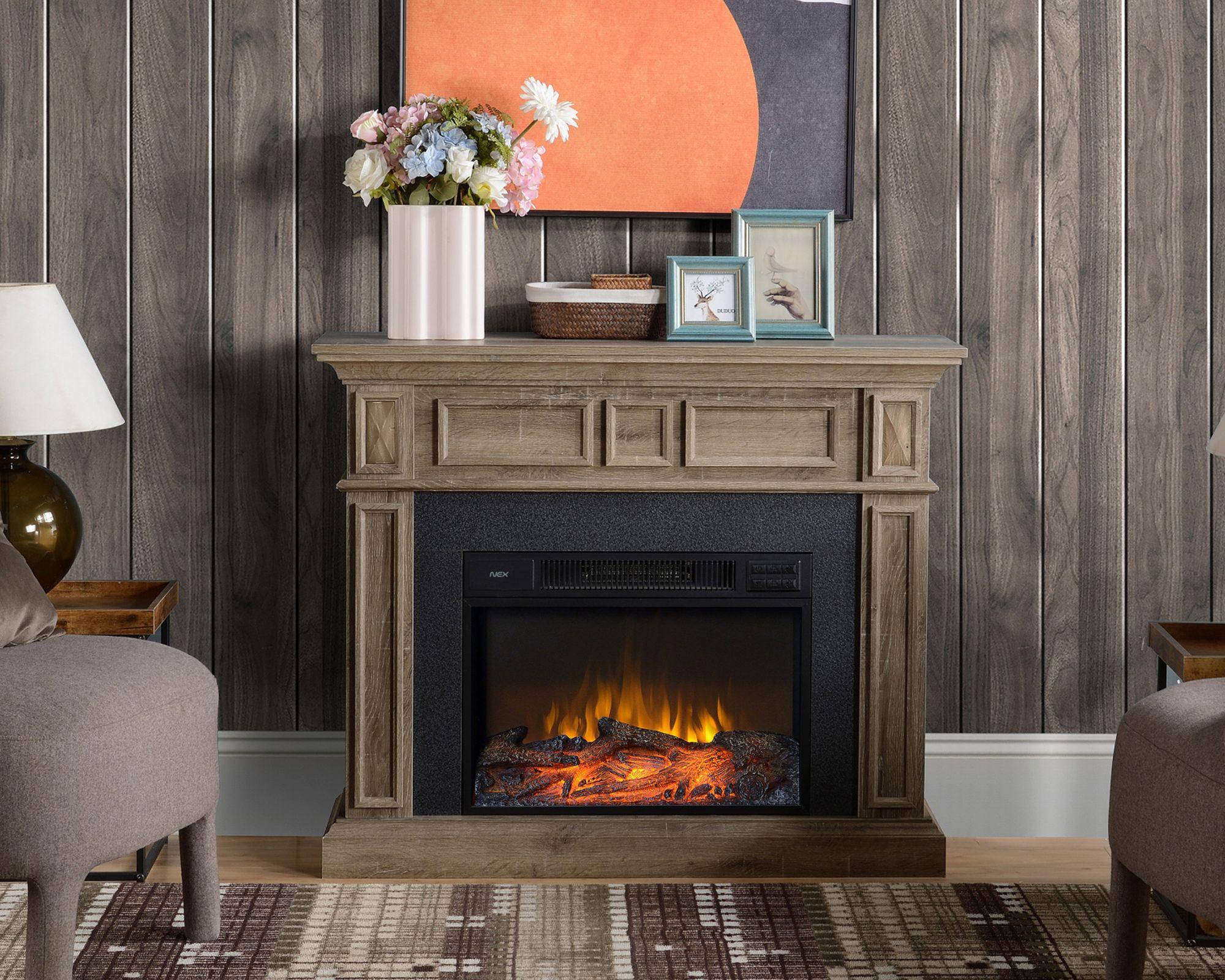 Mueble chimenea eléctrica 1500W HFS8000 Nex-3