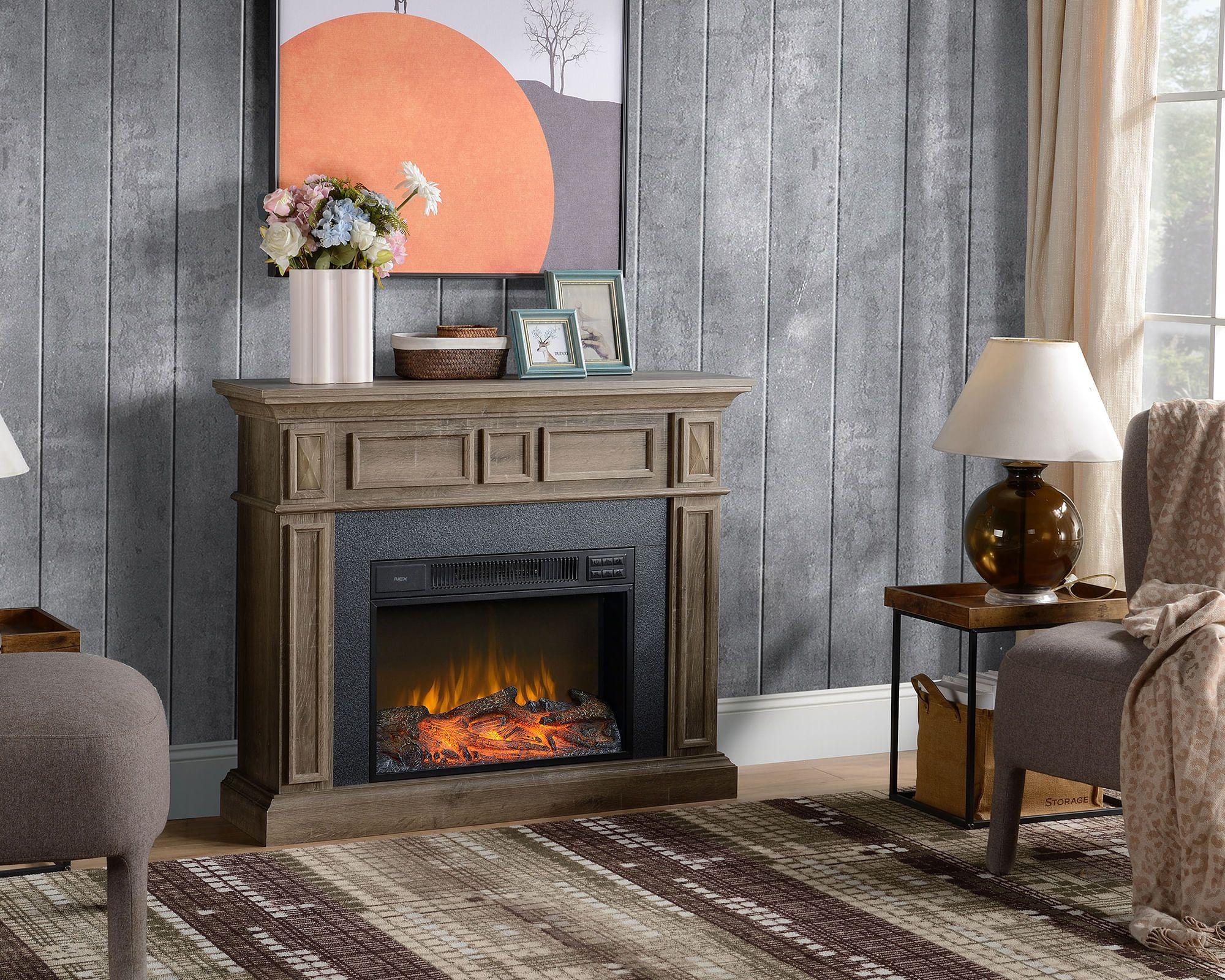 Mueble chimenea eléctrica 1500W HFS8000 Nex-2