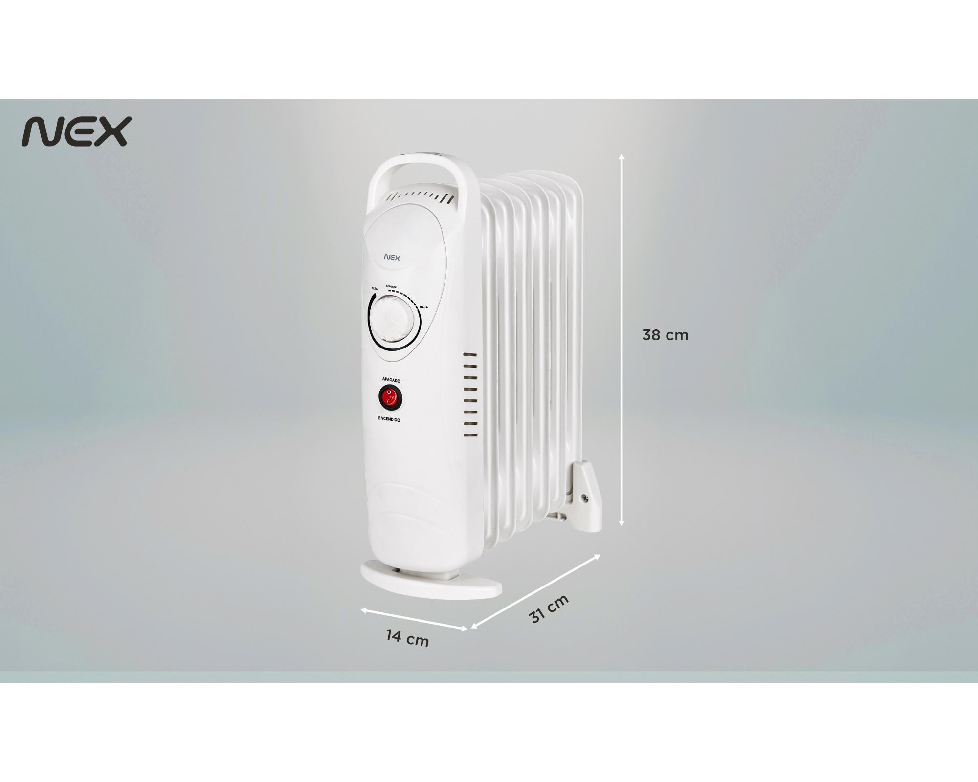 Estufa oleoeléctrica 700W Nex-7
