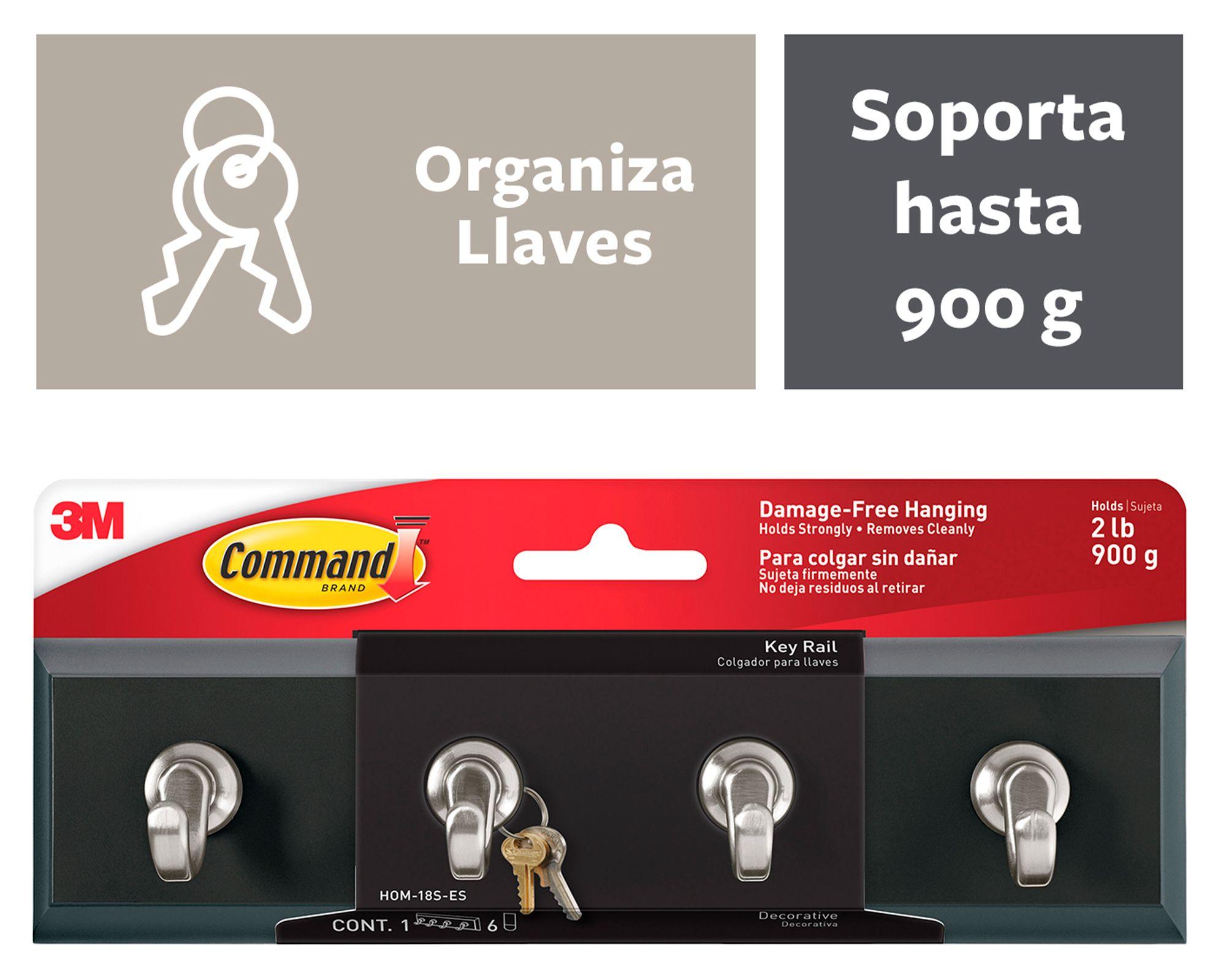 Porta llaves negro Command-1