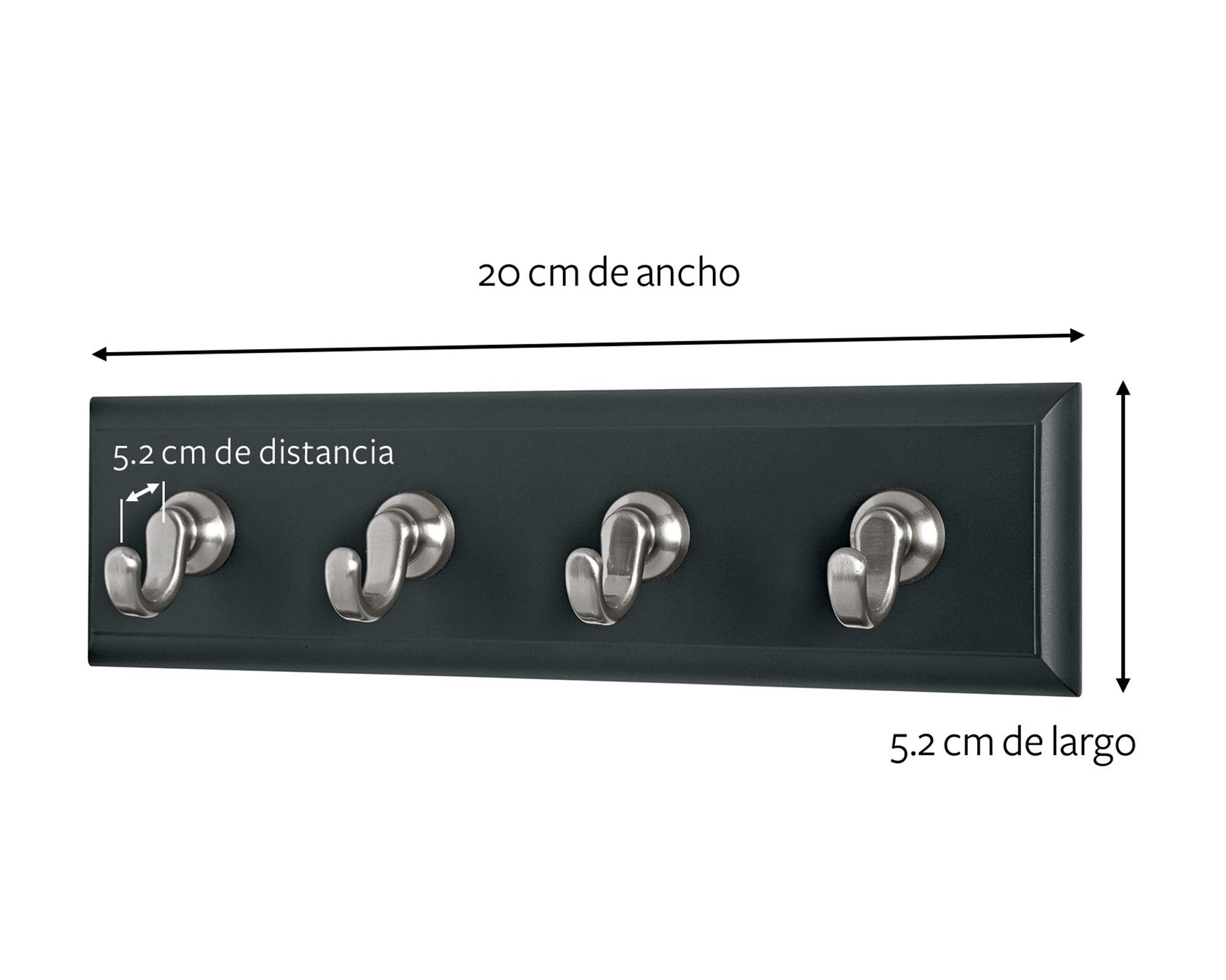Porta llaves negro Command-5
