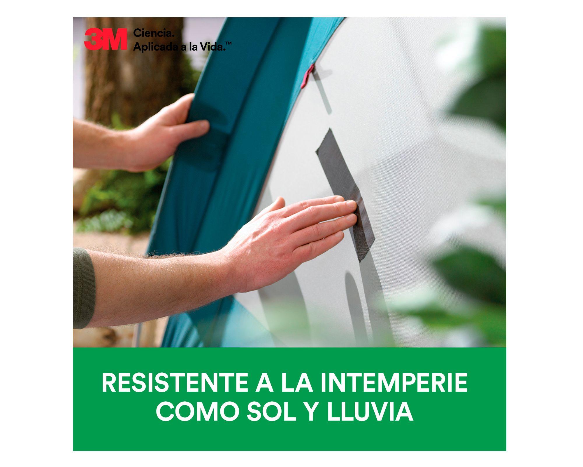 Cinta de tela adhesiva Todos los climas 48 mmx22.8 m gris-3