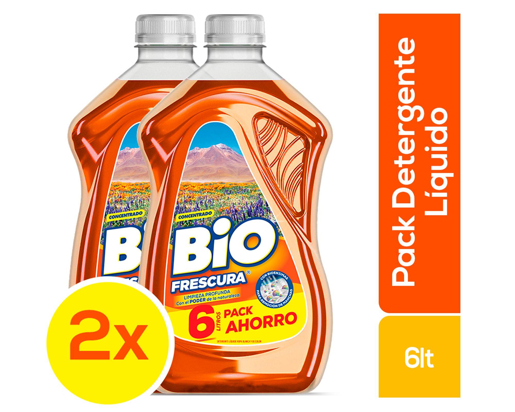 Detergente líquido 3 litros Desierto florido 2 unidades-0