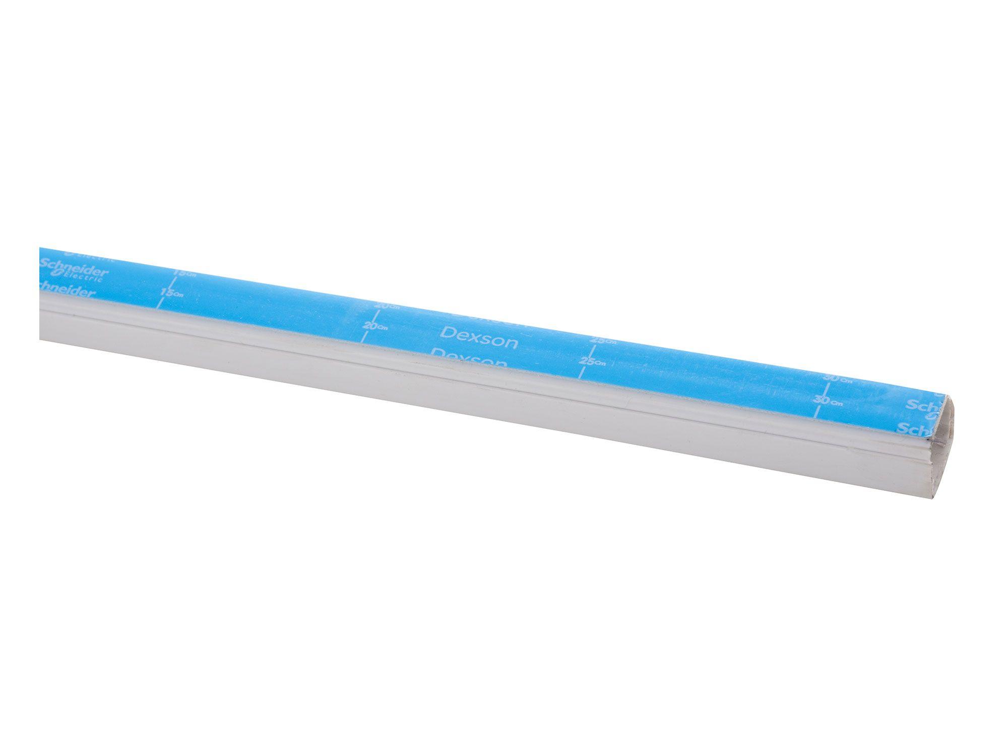 Canaleta 20 x 12 mm 2m Dexson + retenedor cable Schneider-3