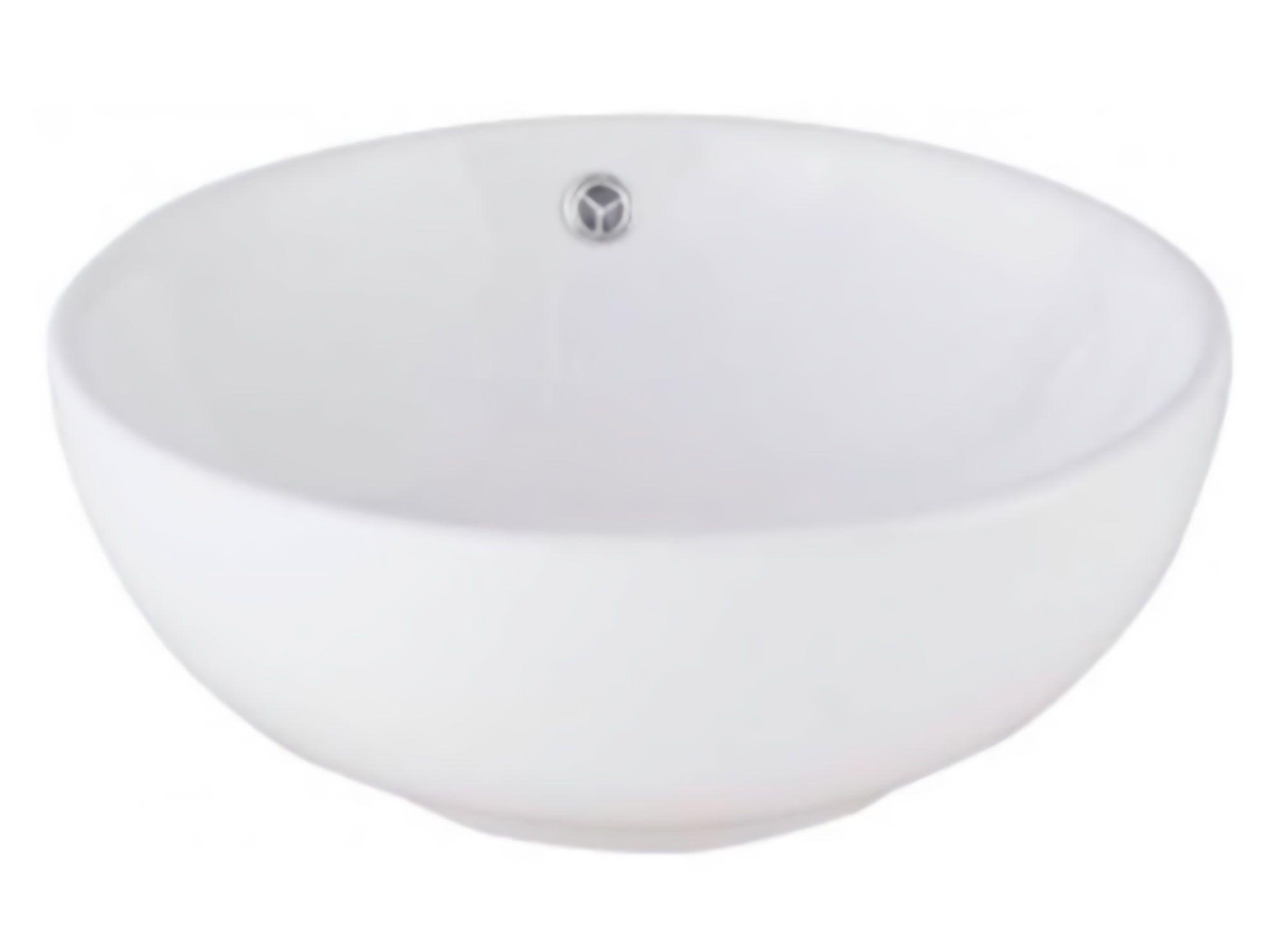 Lavamanos sobreponer 50 cm Roma blanco SmartHome-0