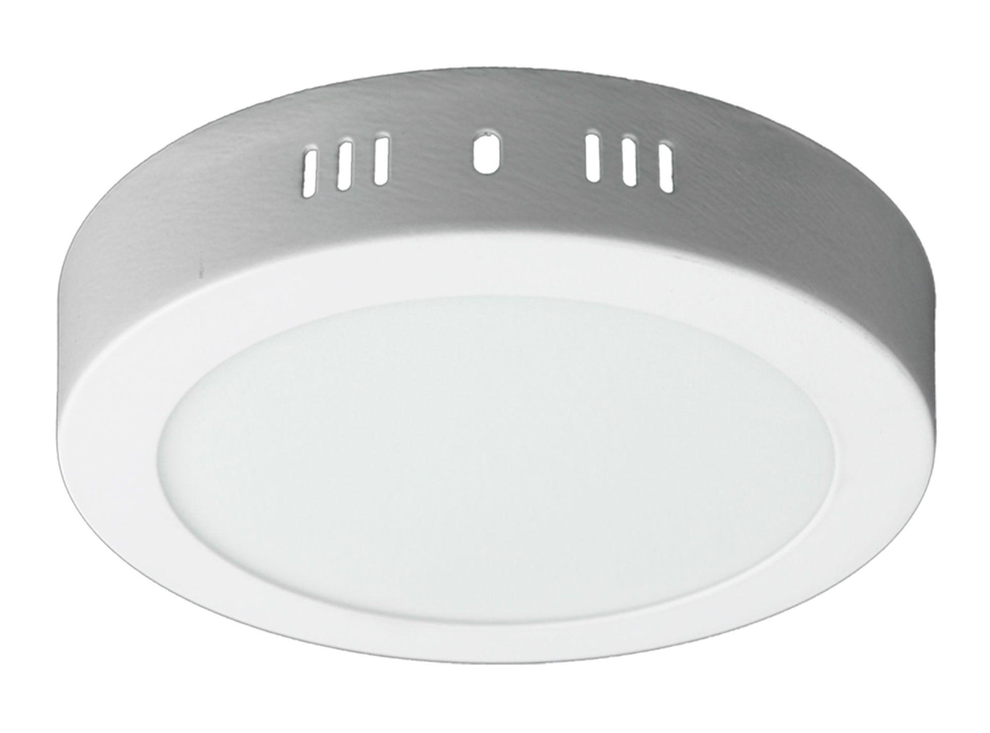 Panel LED Sobreponer Redondo Luz Cálida 12W-1