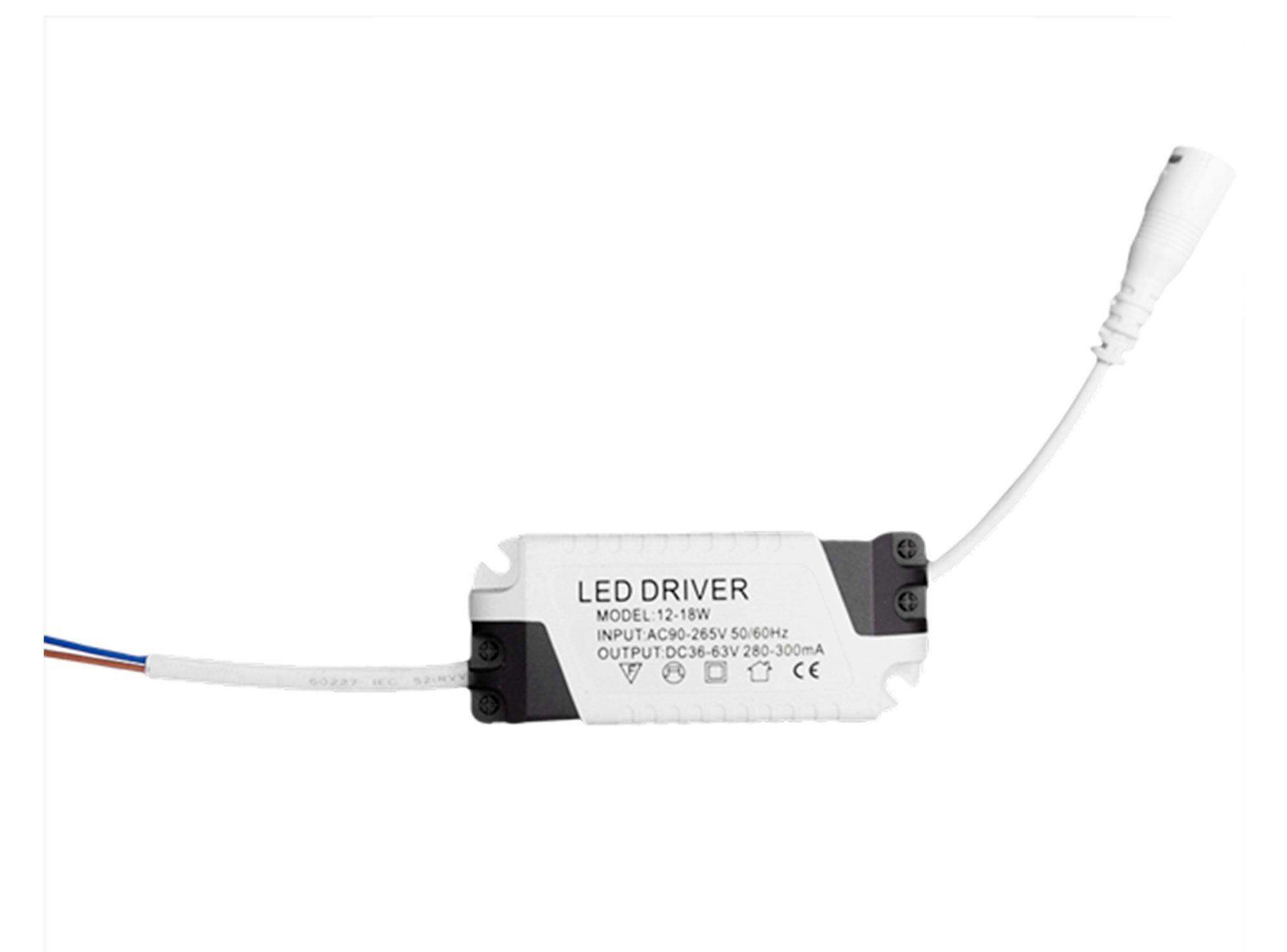 Panel LED Sobreponer Redondo Luz Día 18W-3