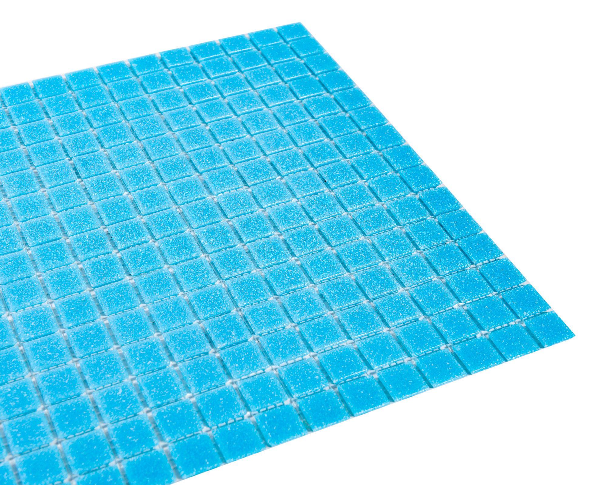 Mosaico piscina 32,7x32,7 cm celeste Norglas-2