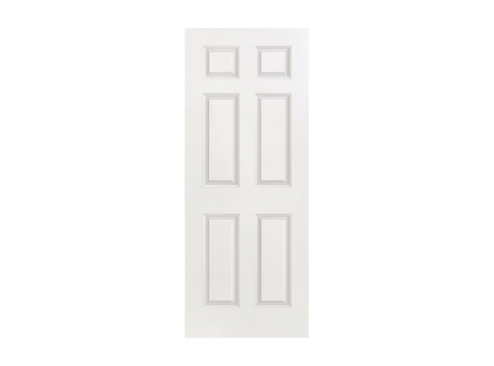 Puerta Interior Sinfonía 85x200 cm Blanca sin perforación Masonite-1