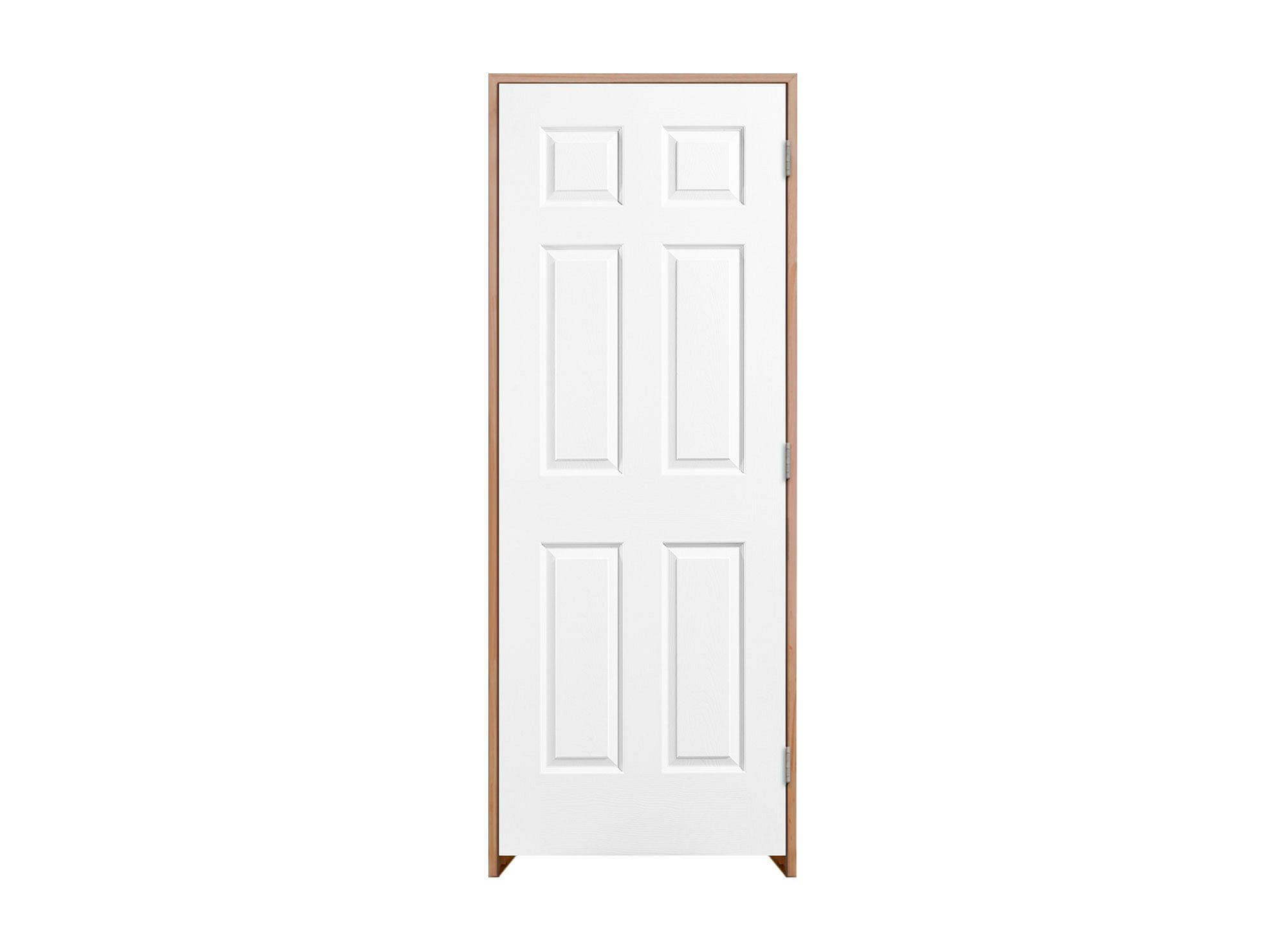 Puerta Interior Sinfonía 80x200 cm Precolgada izquierda sin perforación Masonite-1