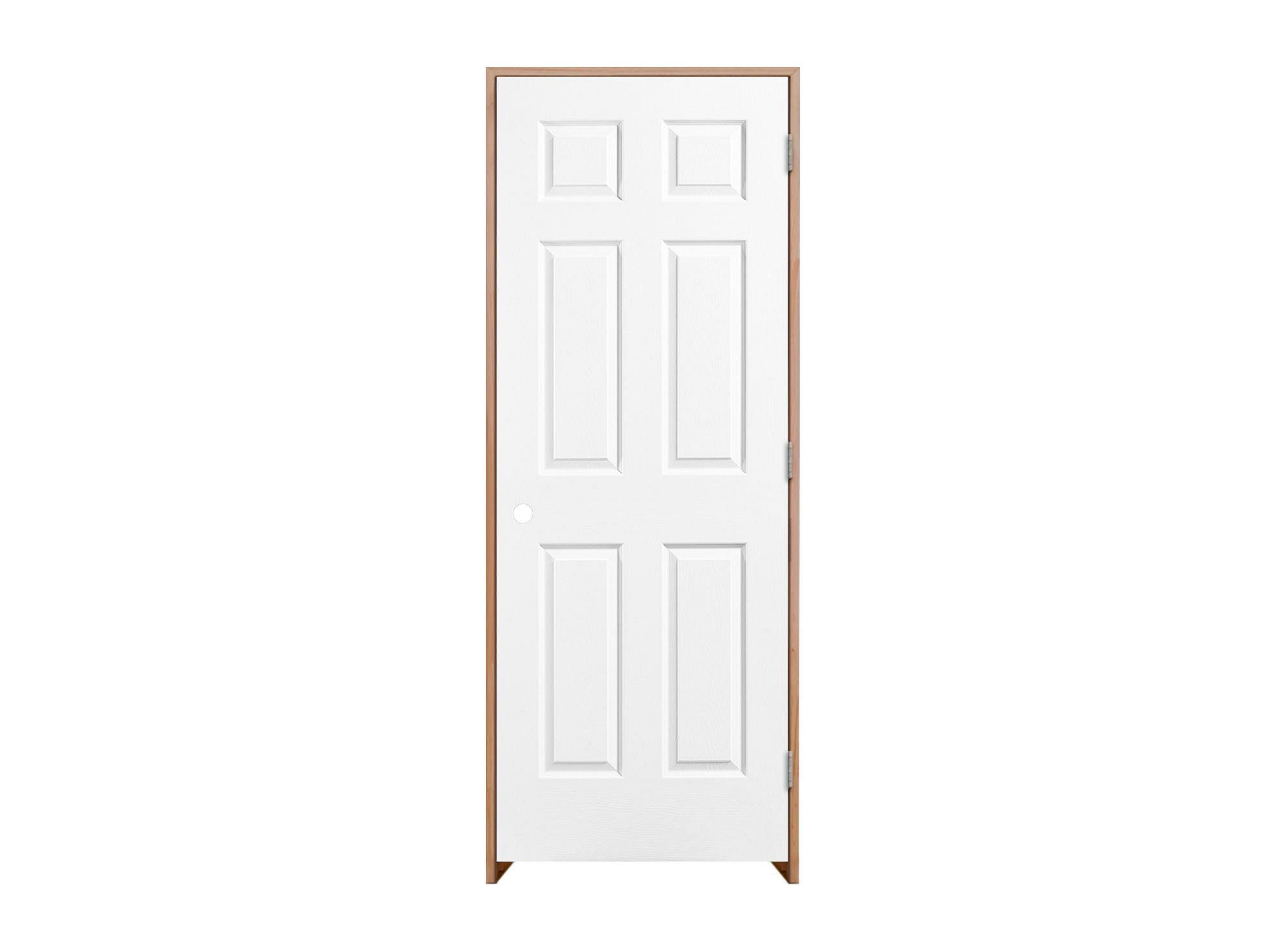 Puerta Interior Sinfonía 80x200 cm Precolgada derecha con perforación Masonite-1