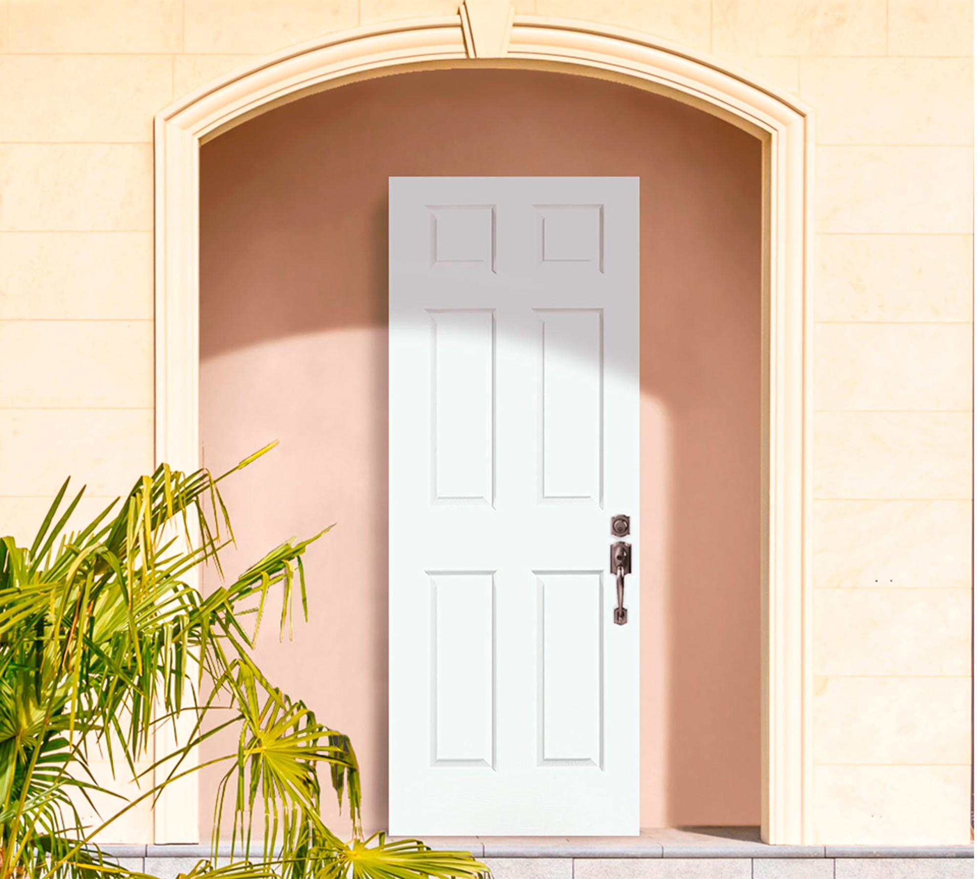 Puerta Metálica Sinfonía 75x200 cm Sin perforación Masonite-0