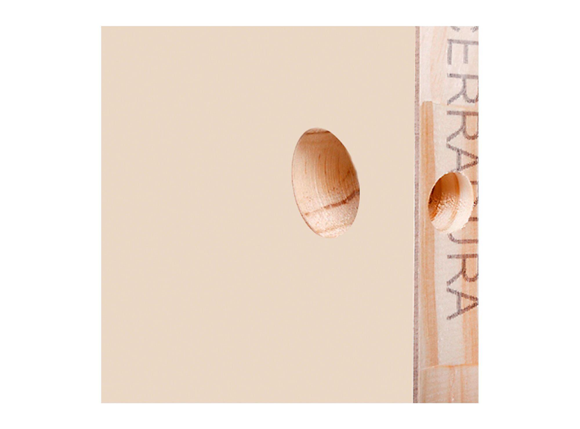 Puerta Interior Rosario 70x200 cm Beige con perforación Masonite-2