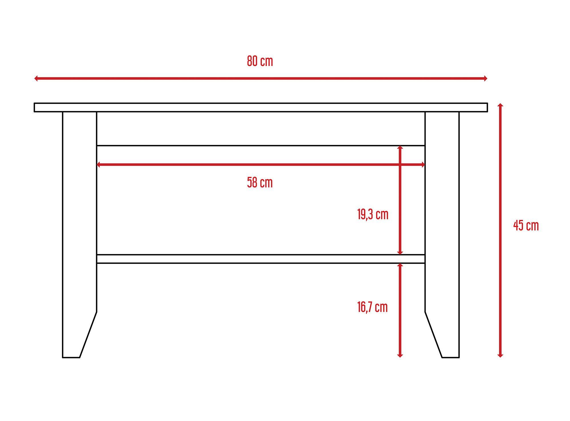 Rack TV 65'' + mesa de centro Essential coñac 2 TuHome-5