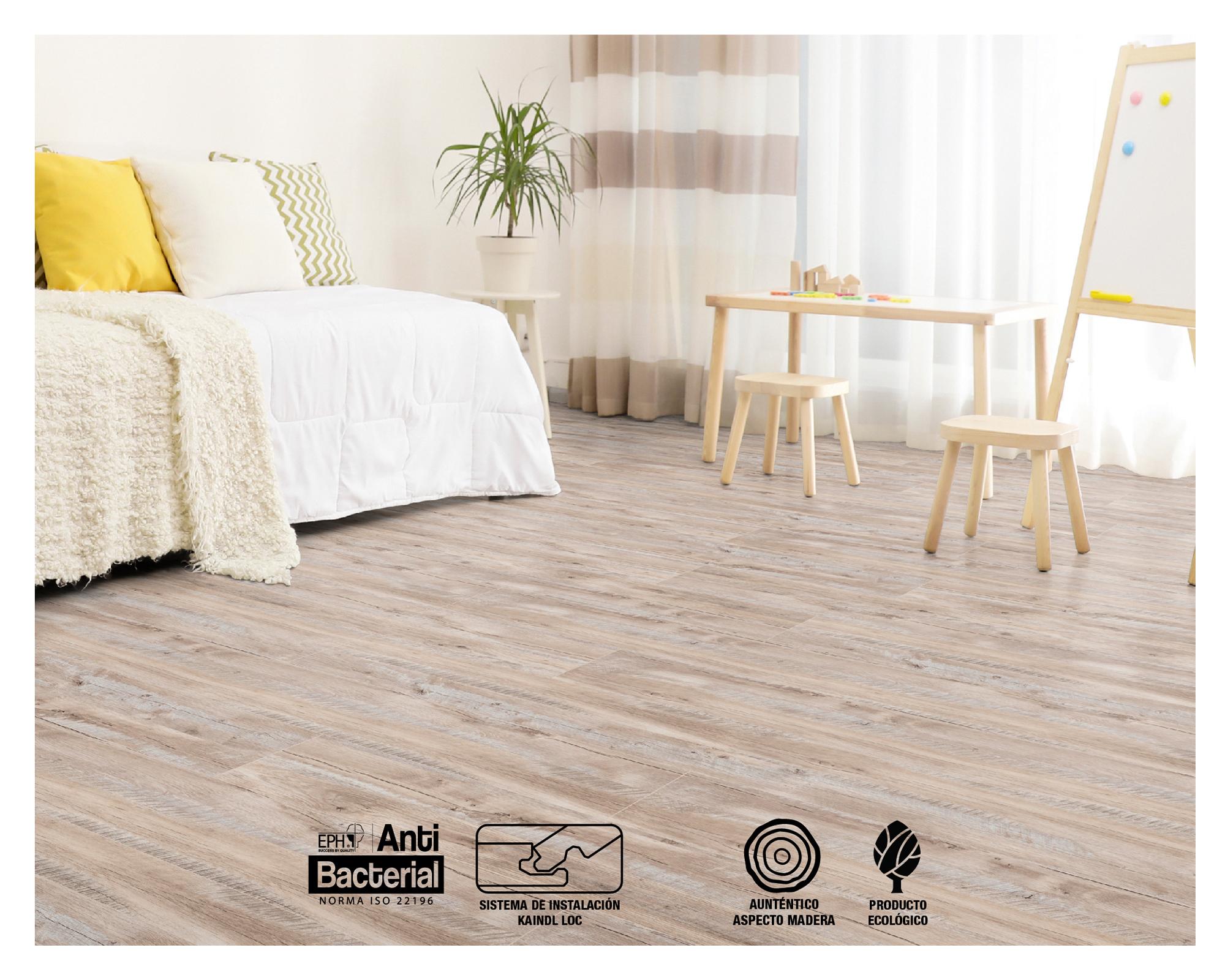 Piso flotante Classic touch ceniza 12 mm 1.6 m2-3