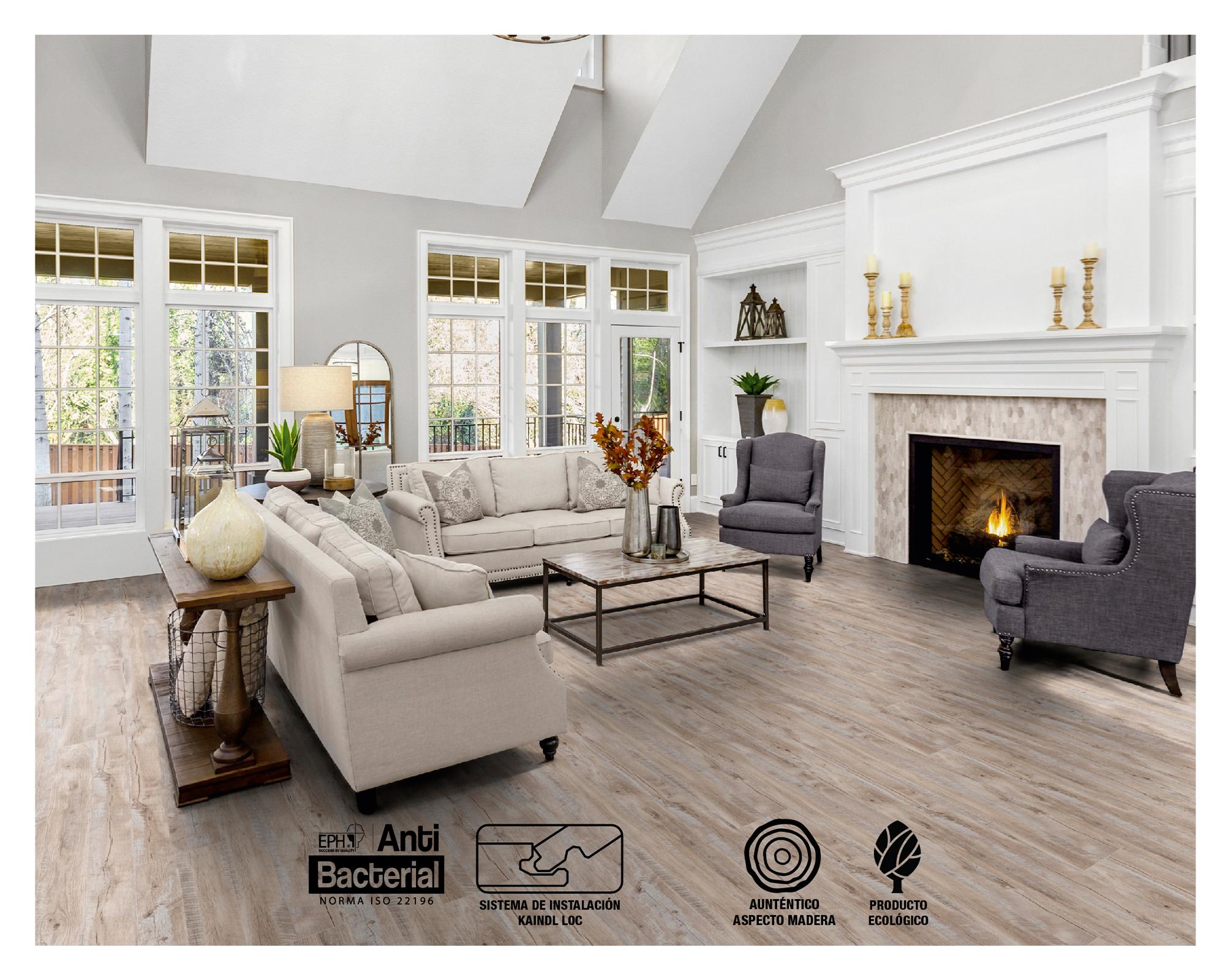 Piso flotante Classic touch ceniza 12 mm 1.6 m2-4