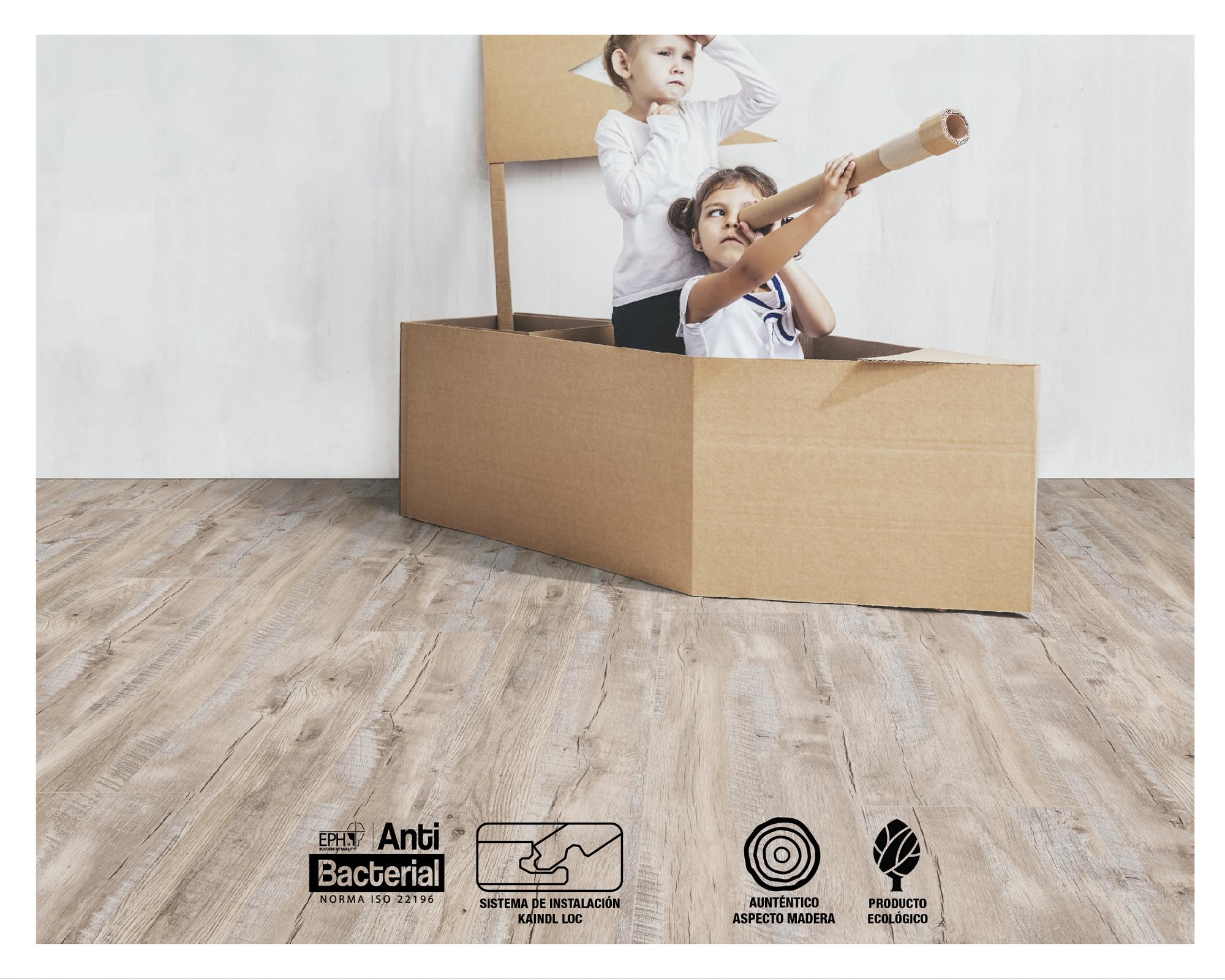 Piso flotante Classic touch ceniza 12 mm 1.6 m2-2