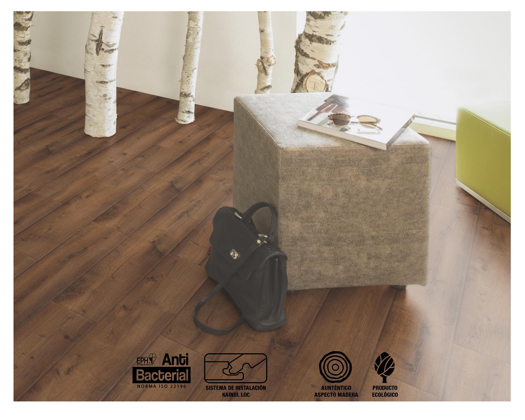 Piso flotante Classic touch café 12 mm 1.6 m2-2