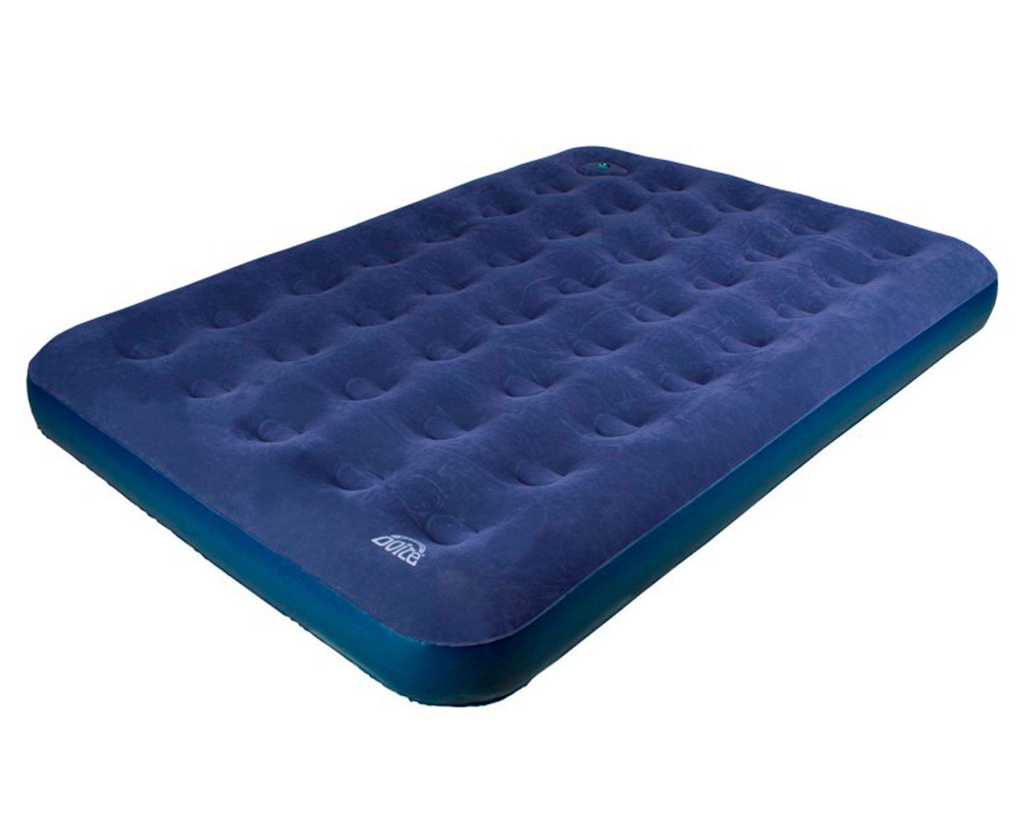 Colchón inflable doble 137x191 cm inflador de pie Tuscany Doite-3