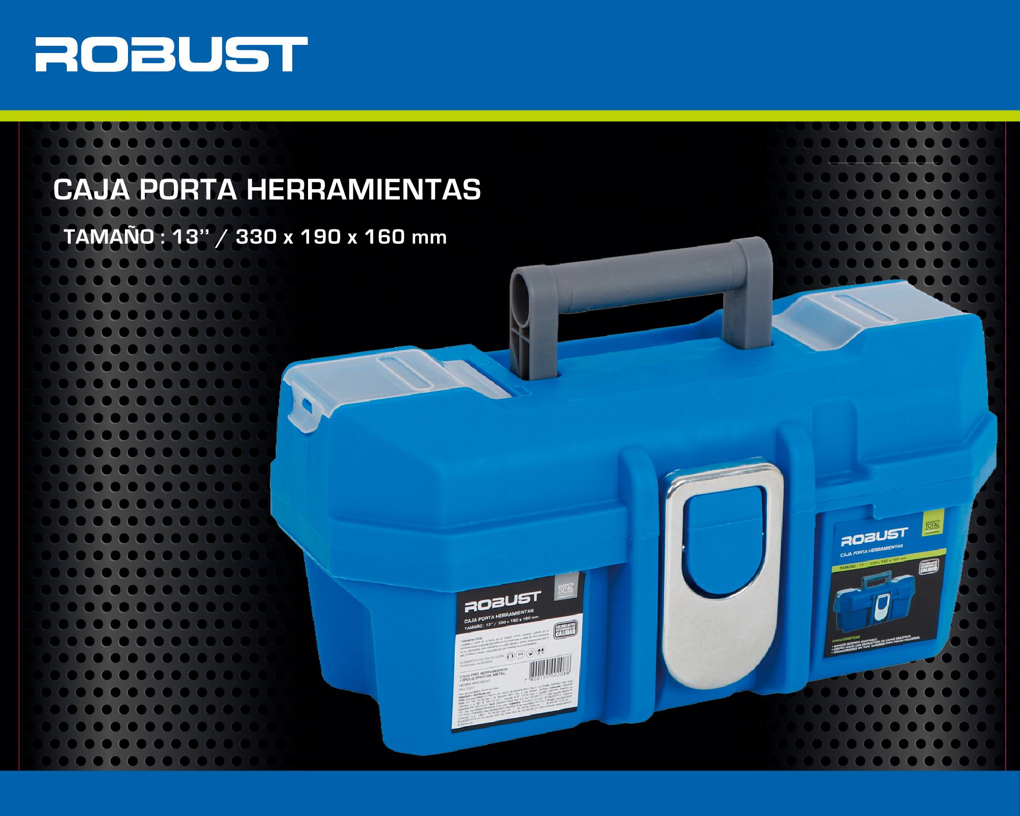 Caja portaherramientas 13'' Robust-8