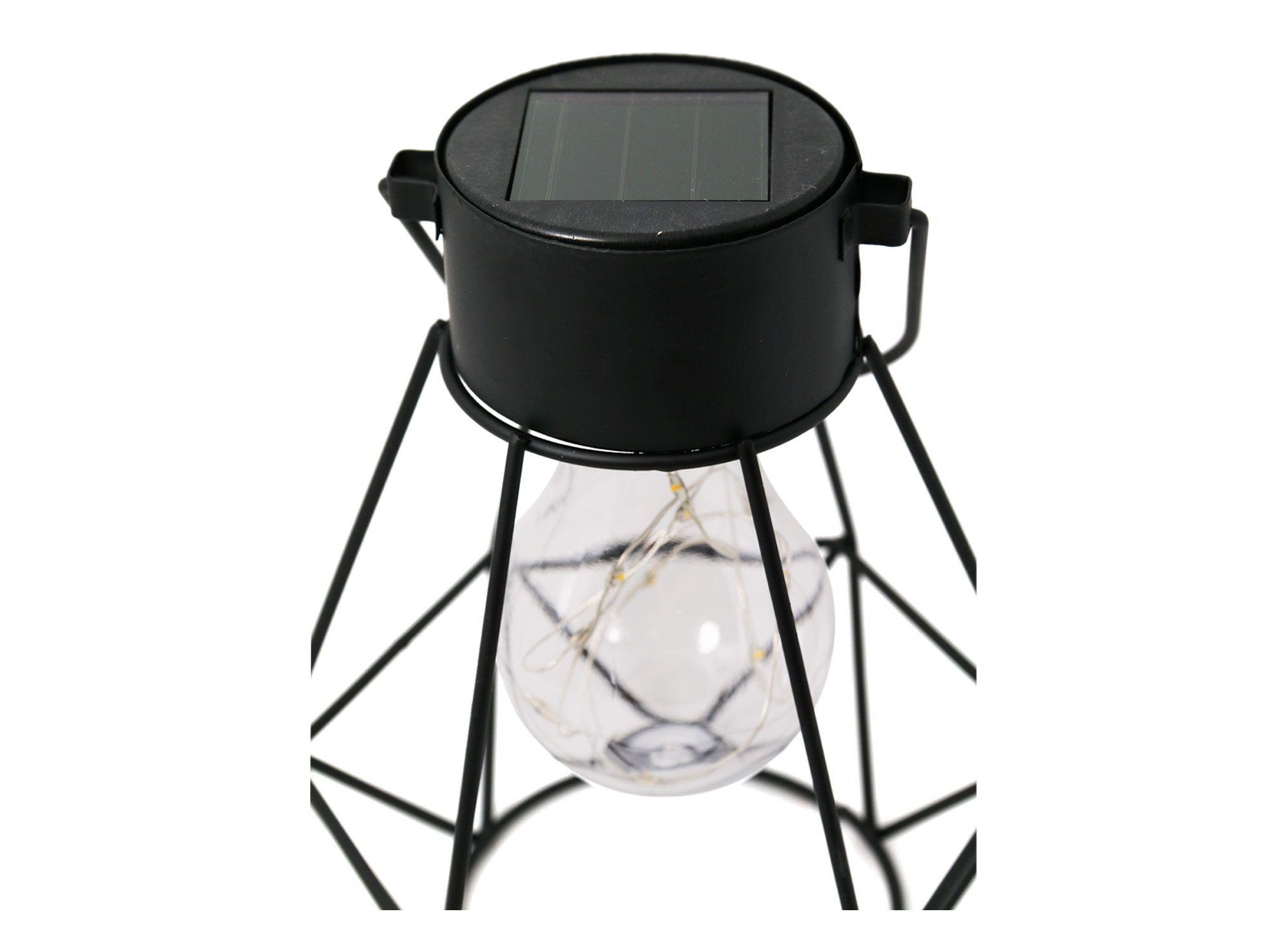 Farol solar LED decorativo geométrico Ledzone-2