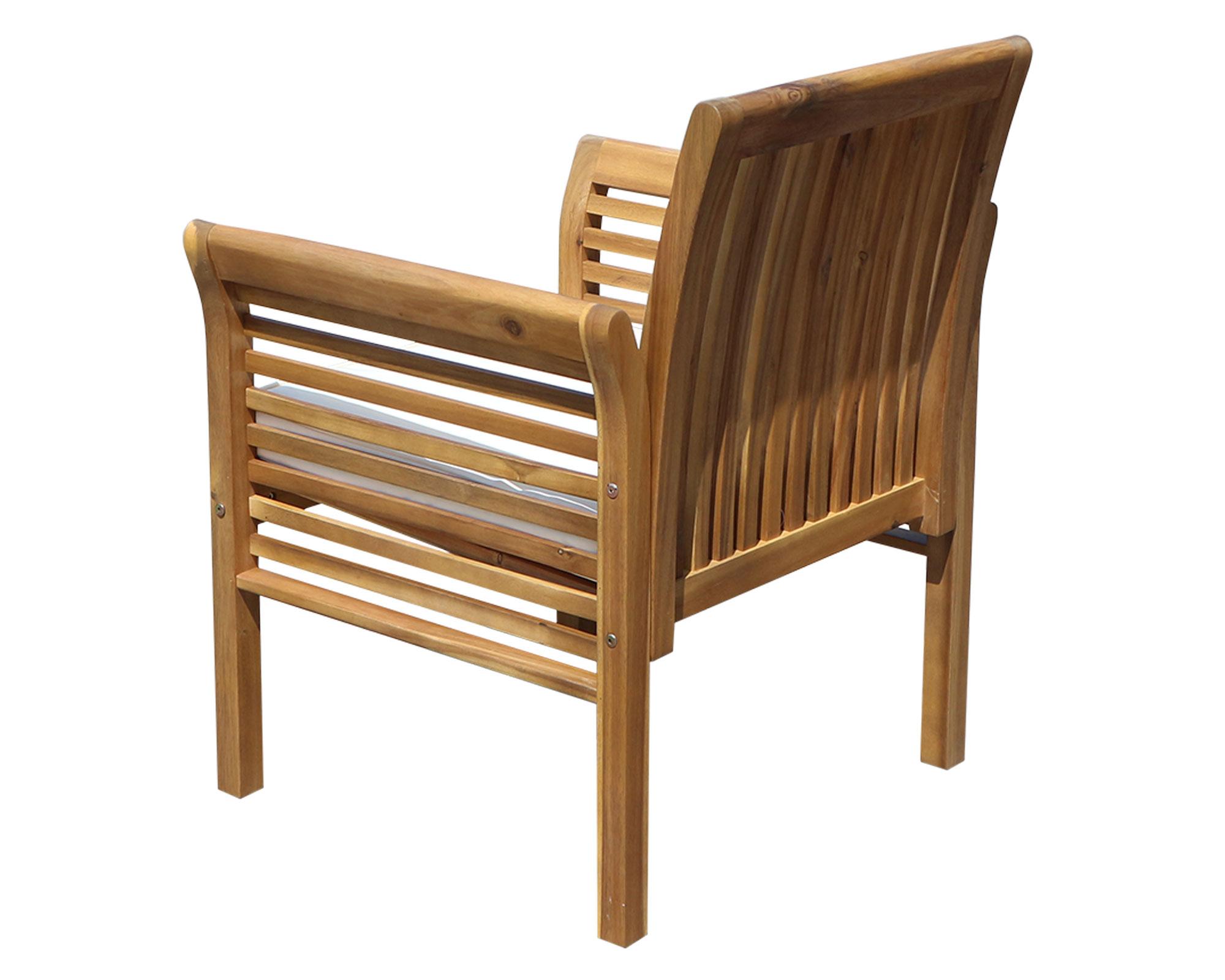Set terraza 4 personas Veneto natural Outzen-14
