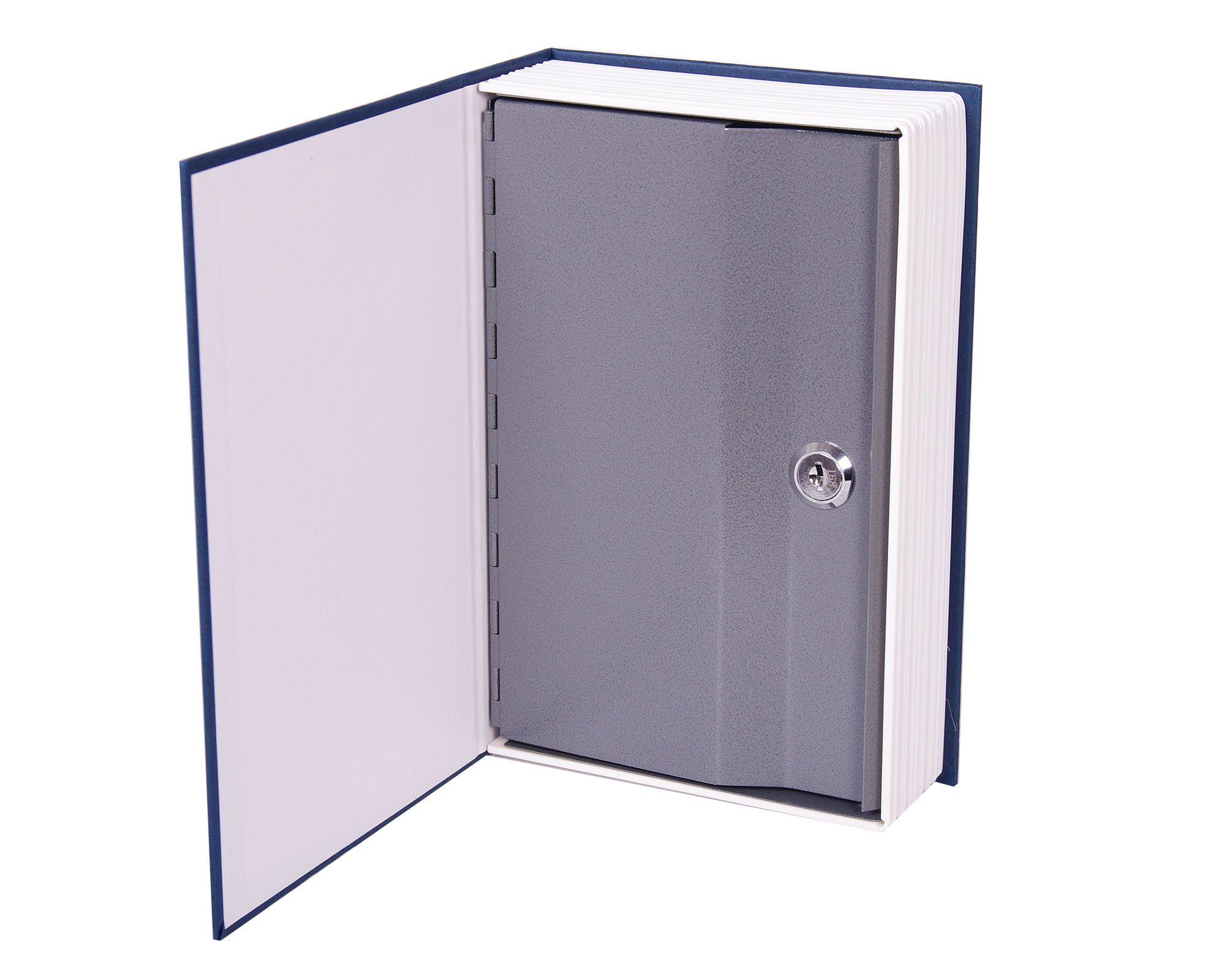 Caja de valores 15,5x,24x5,5 cm Tipo diccionario negro Arnik-2