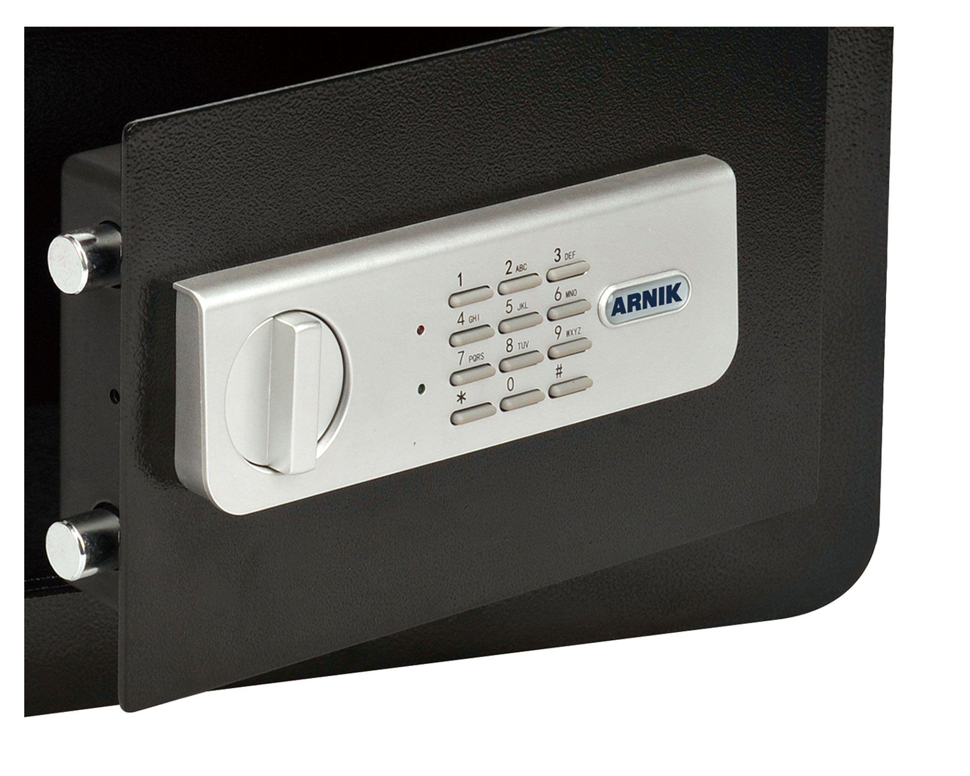 Caja fuerte 25x35x25 cm HYQHOUARN089 negro Arnik-1