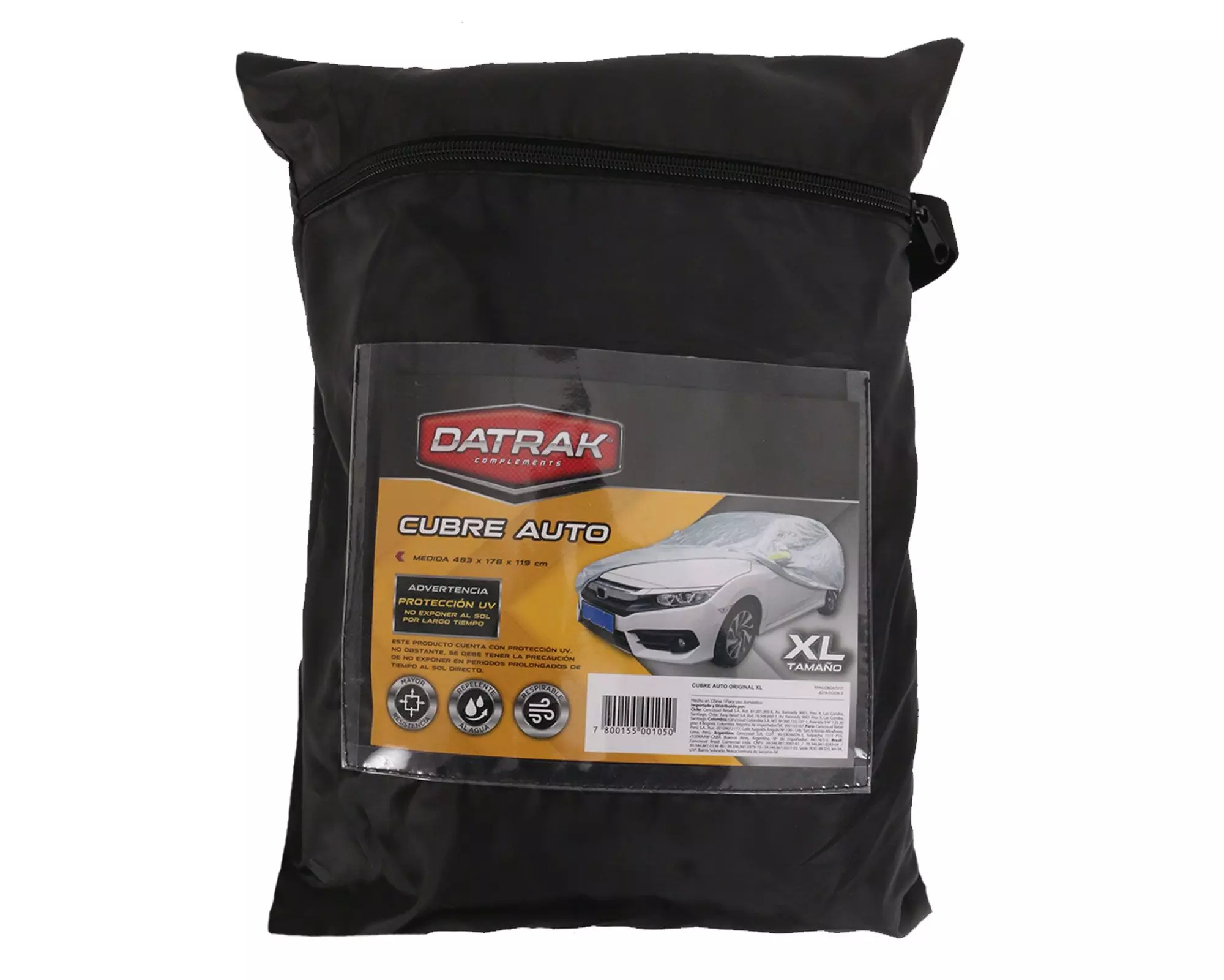 Cubre auto XL original Datrak-0