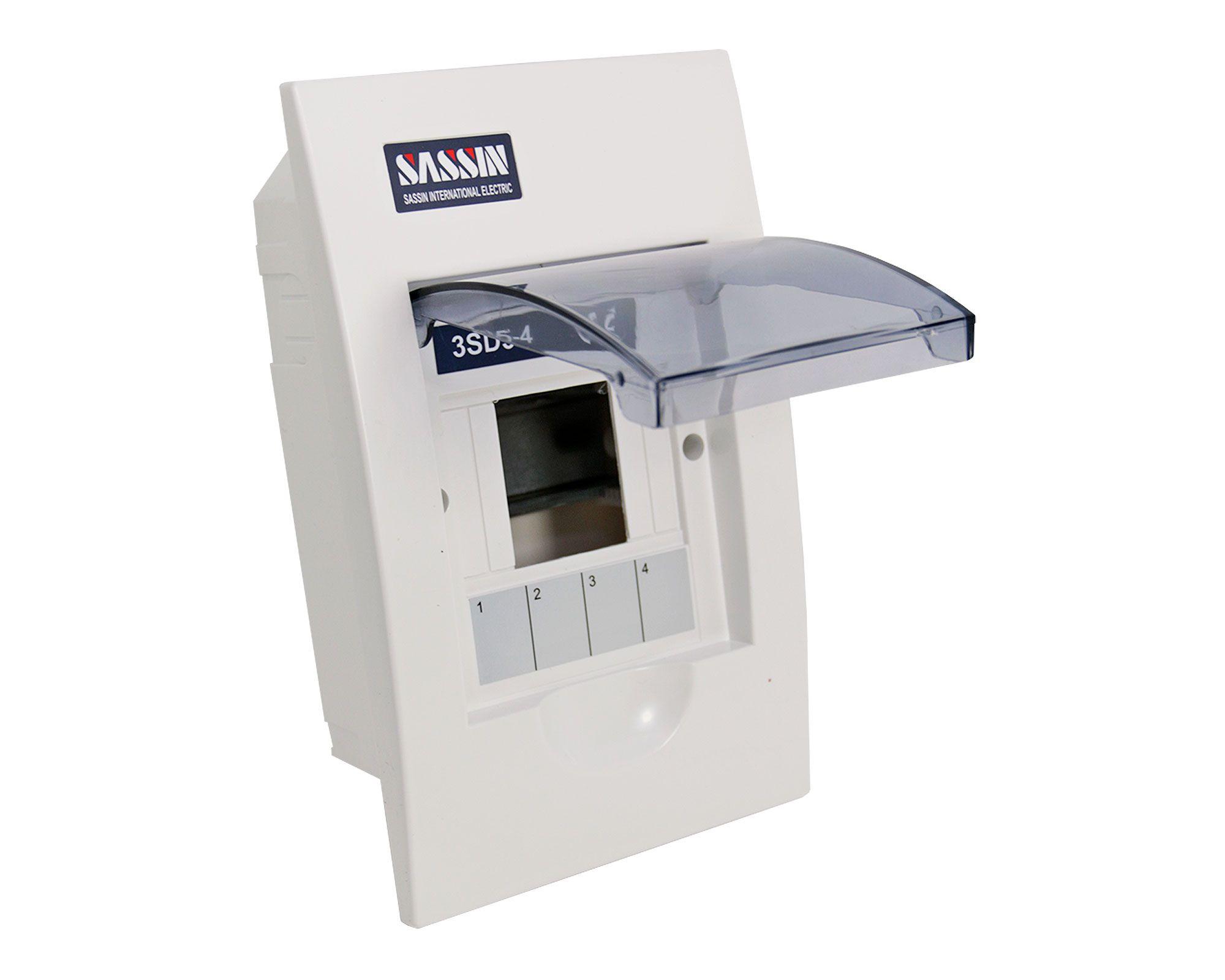 Tablero embutir 4 módulos TSN-4E Sassin-2