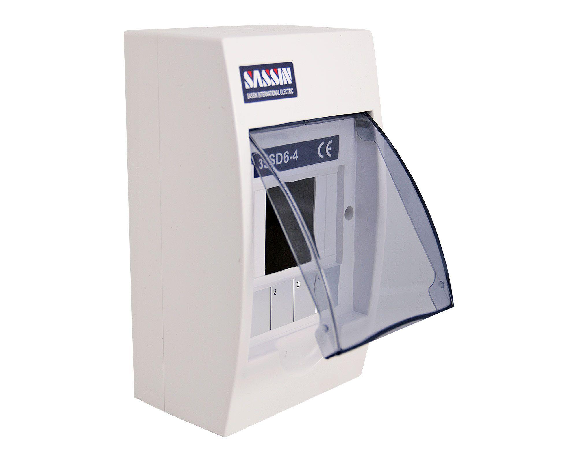 Tablero sobreponer 4 módulos TSN-4S Sassin-2