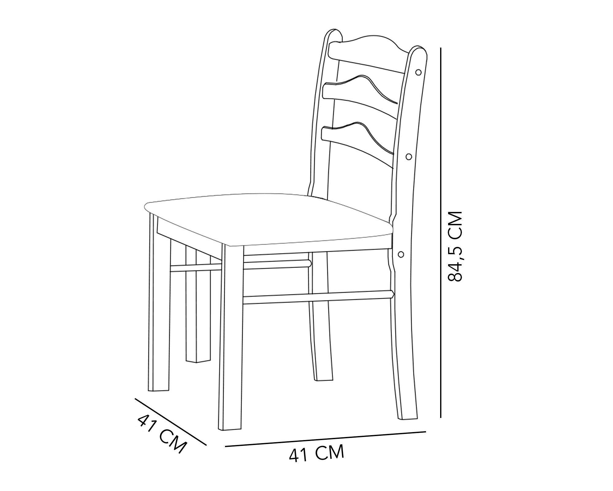 Comedor 4 sillas Kuala moca/gris M+Design-7