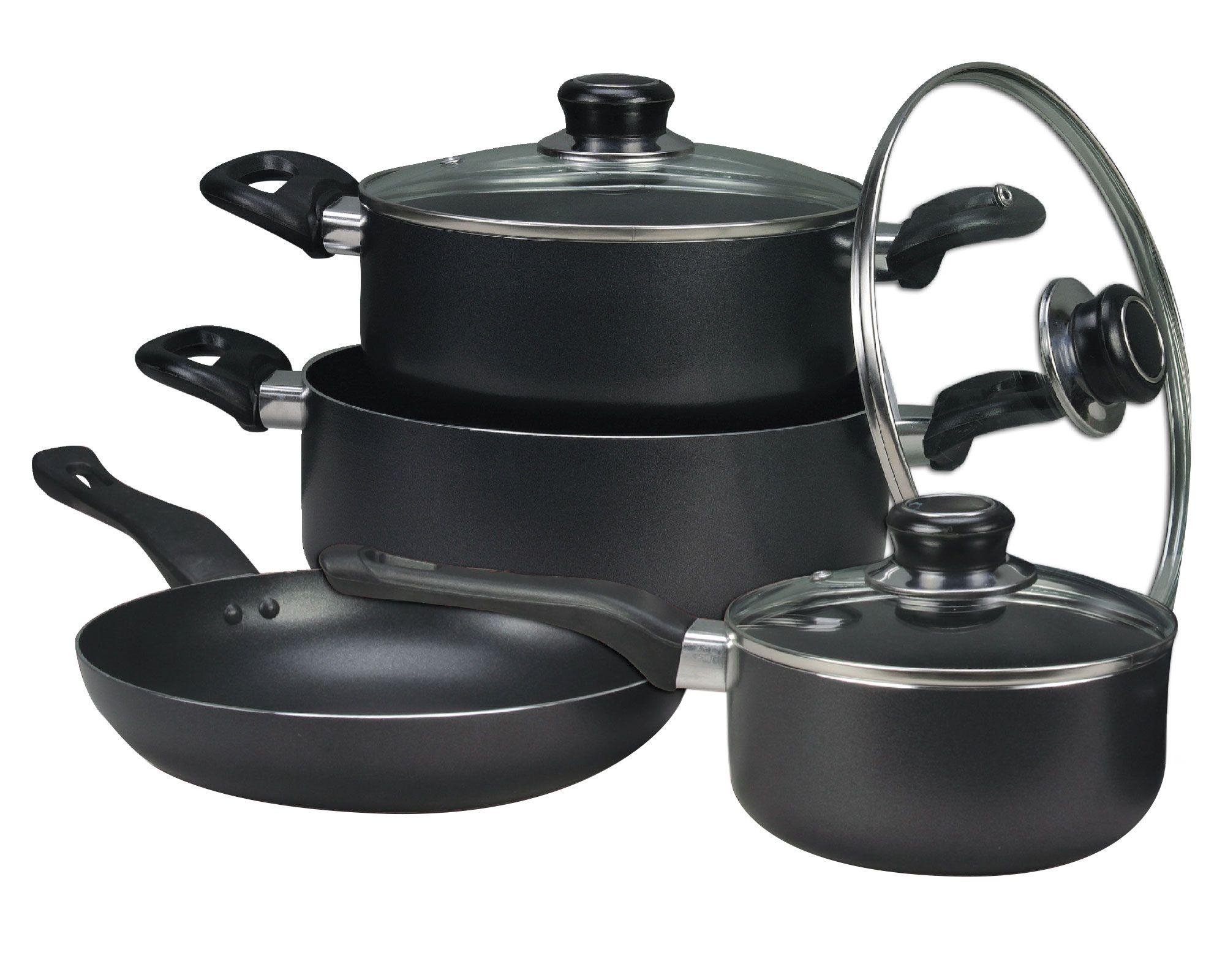 Batería antiadherente 7 piezas Cotidiana-0