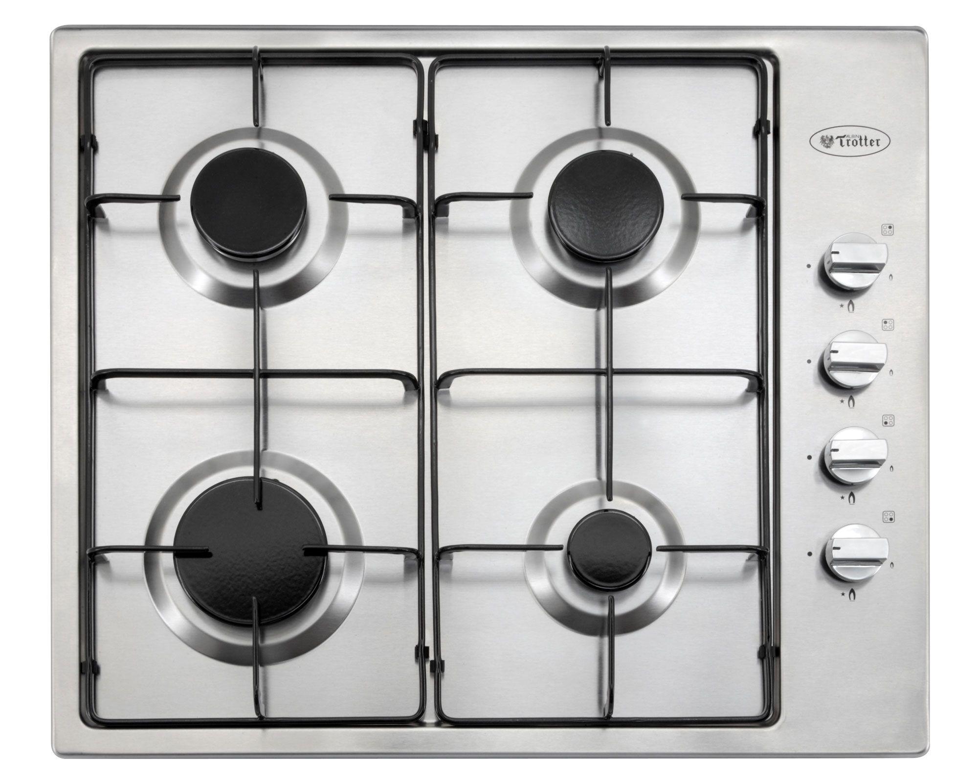 Encimeras a gas 4 quemadores AT-XN BREIT 60 Albin Trotter.-0