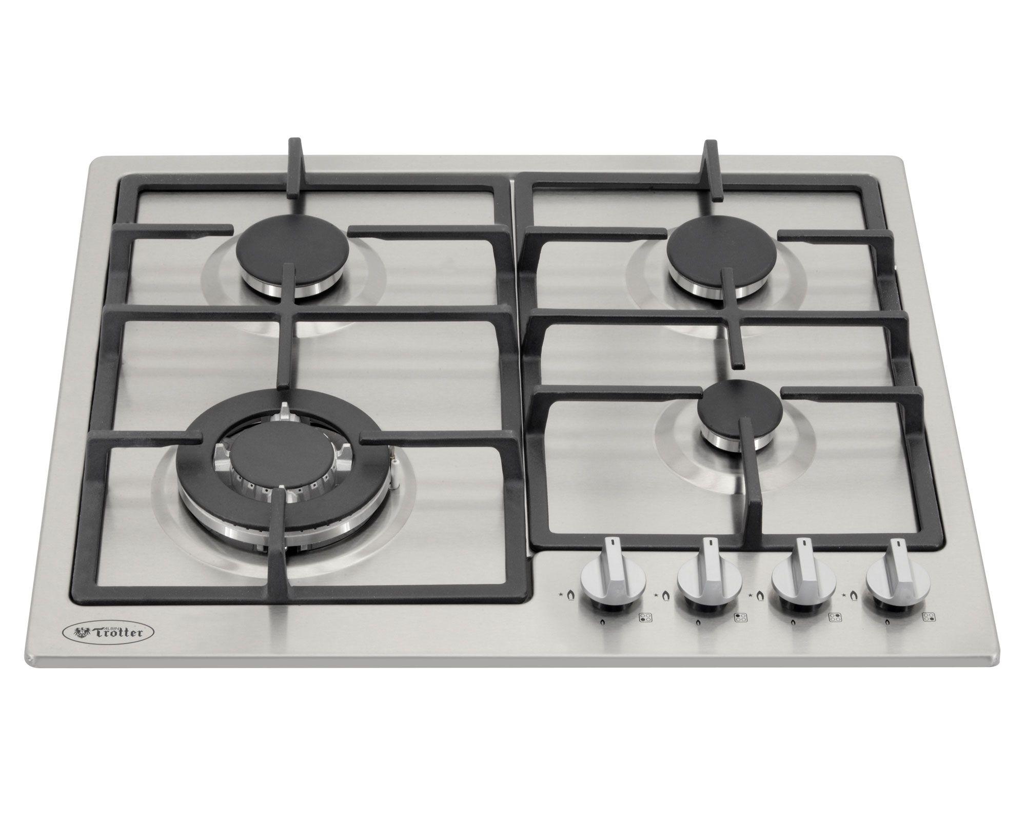 Encimera a gas 4 quemadores AT-XN BREIT PRO 60 Albin Trotter.-1