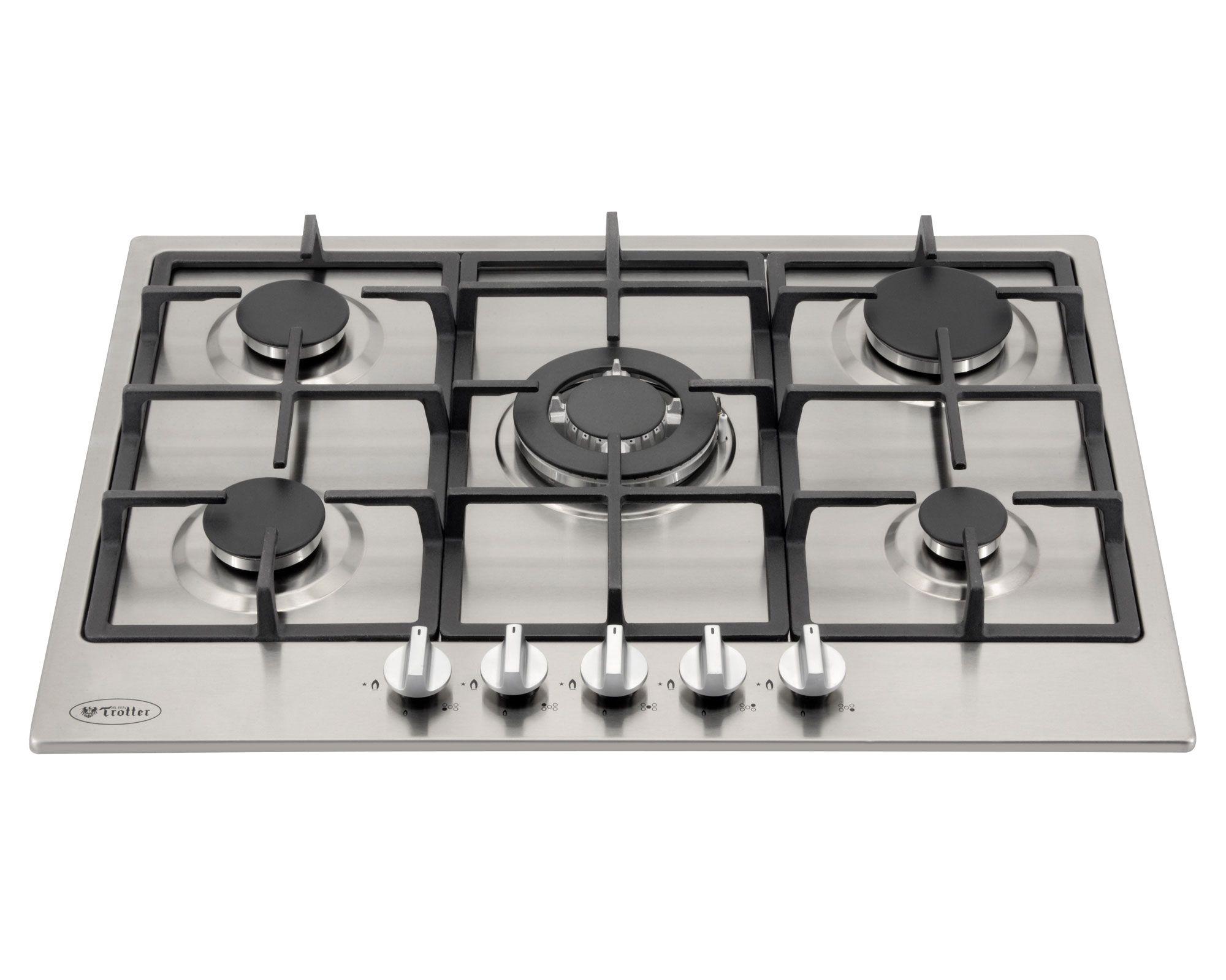 Encimera a gas 5 quemadores AT-XN BREIT PRO 75 Albin Trotter.-1