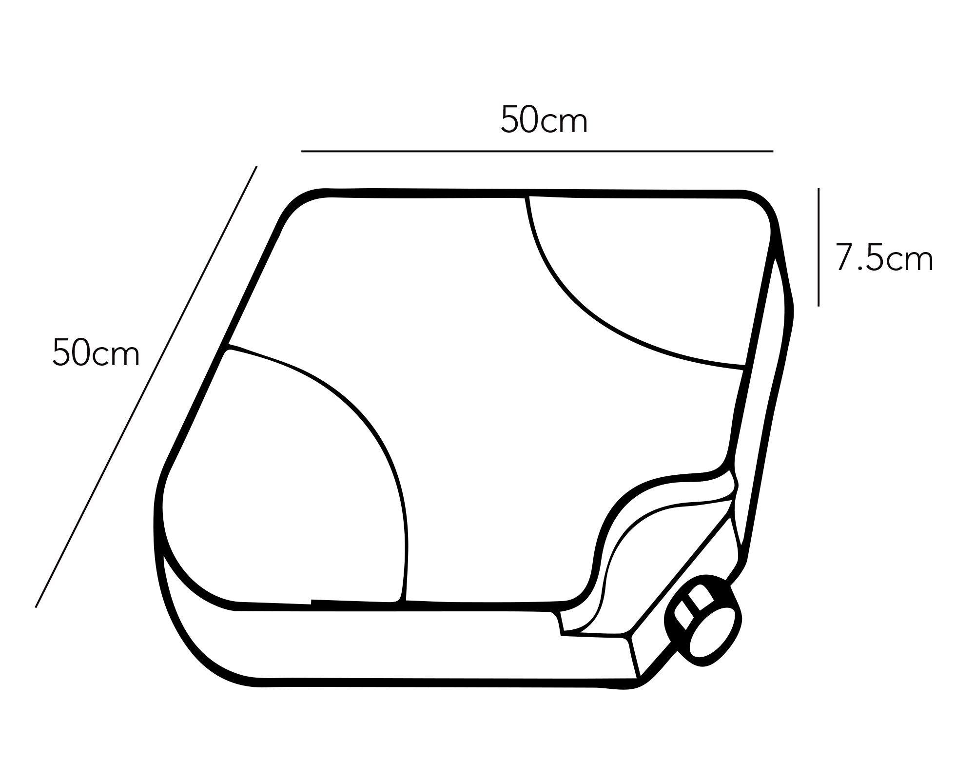 Base sombrilla negro Outzen-3