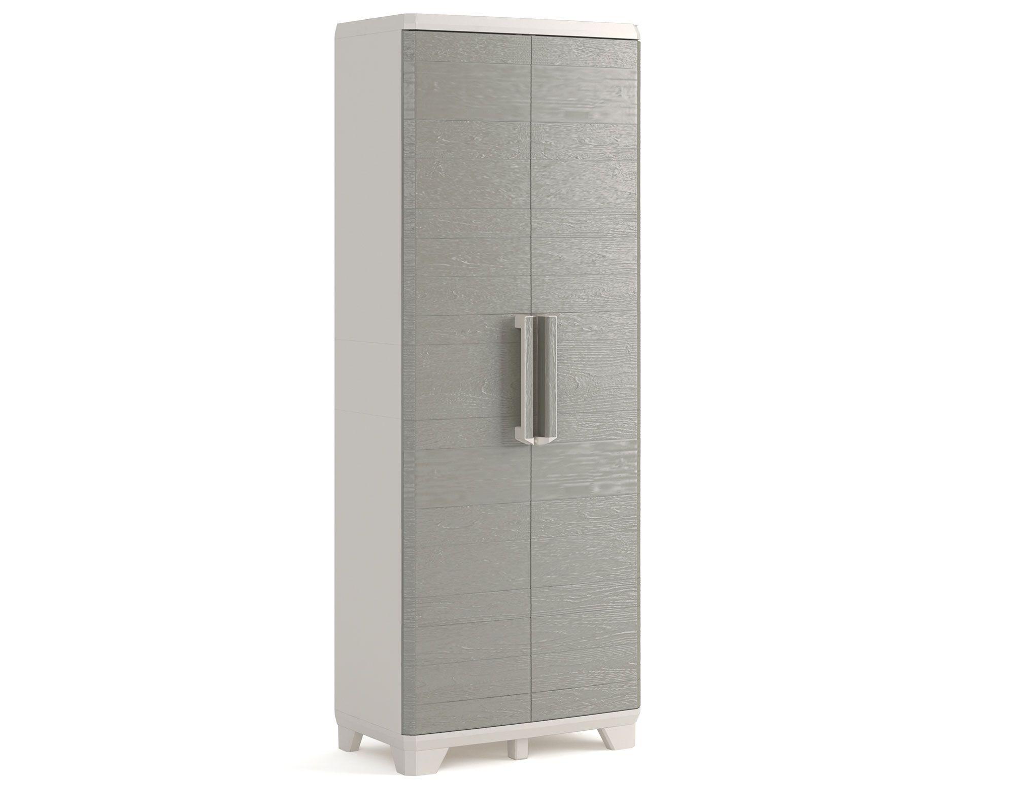 Gabinete jardín 68x39x182 cm Wood grain alto Keter-2