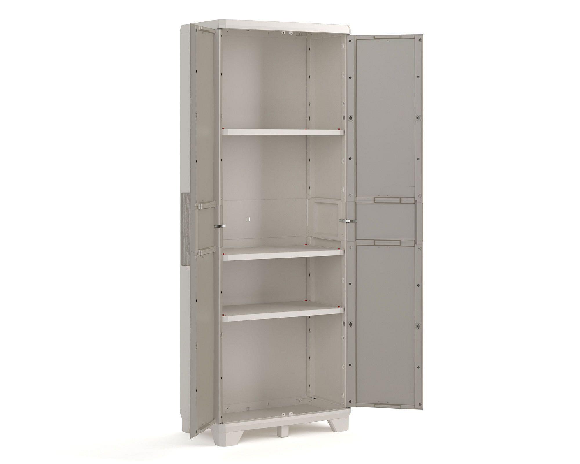 Gabinete jardín 68x39x182 cm Wood grain alto Keter-1