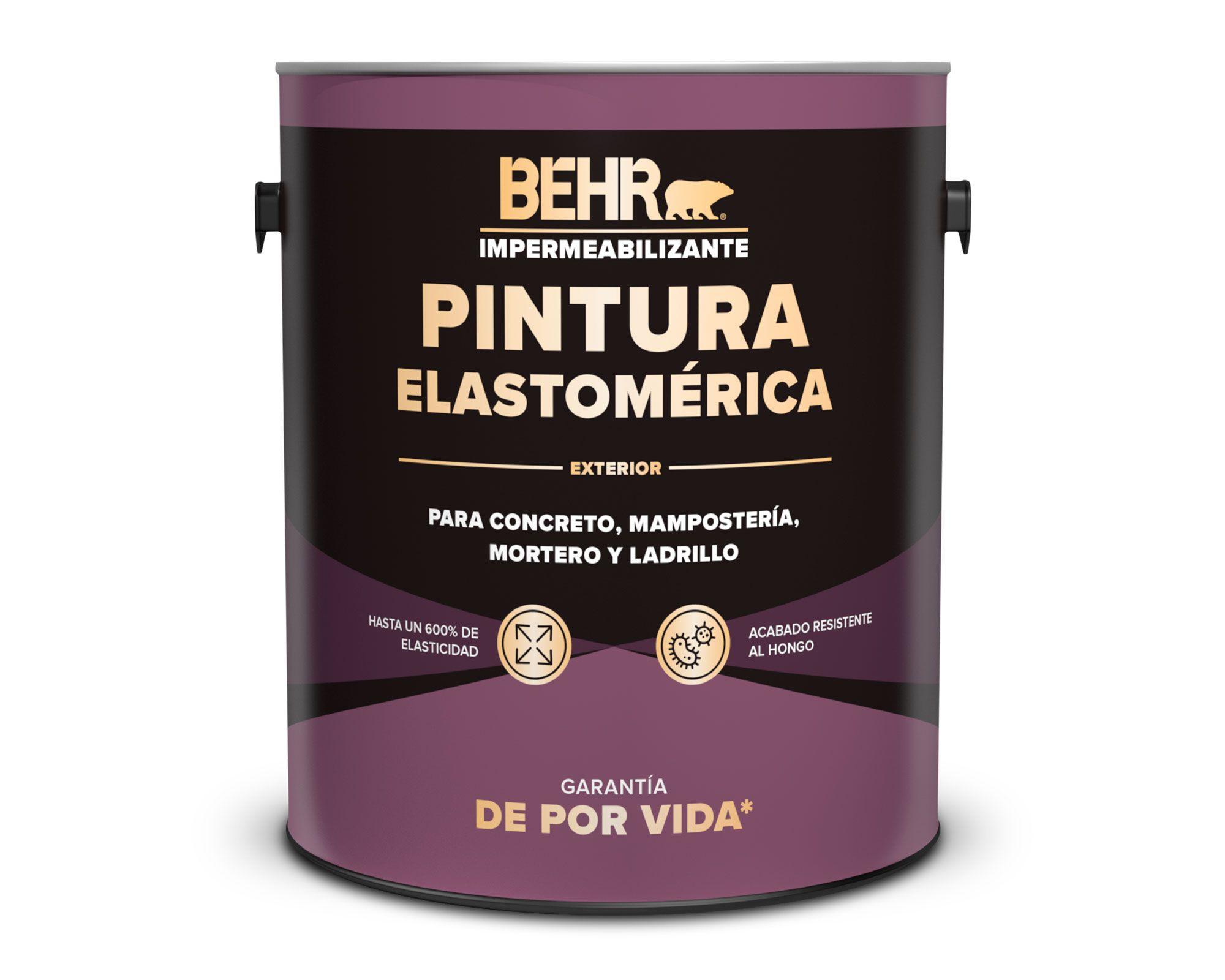 Pintura elastomérica 1 galón Impermeabilizante blanco Behr-0