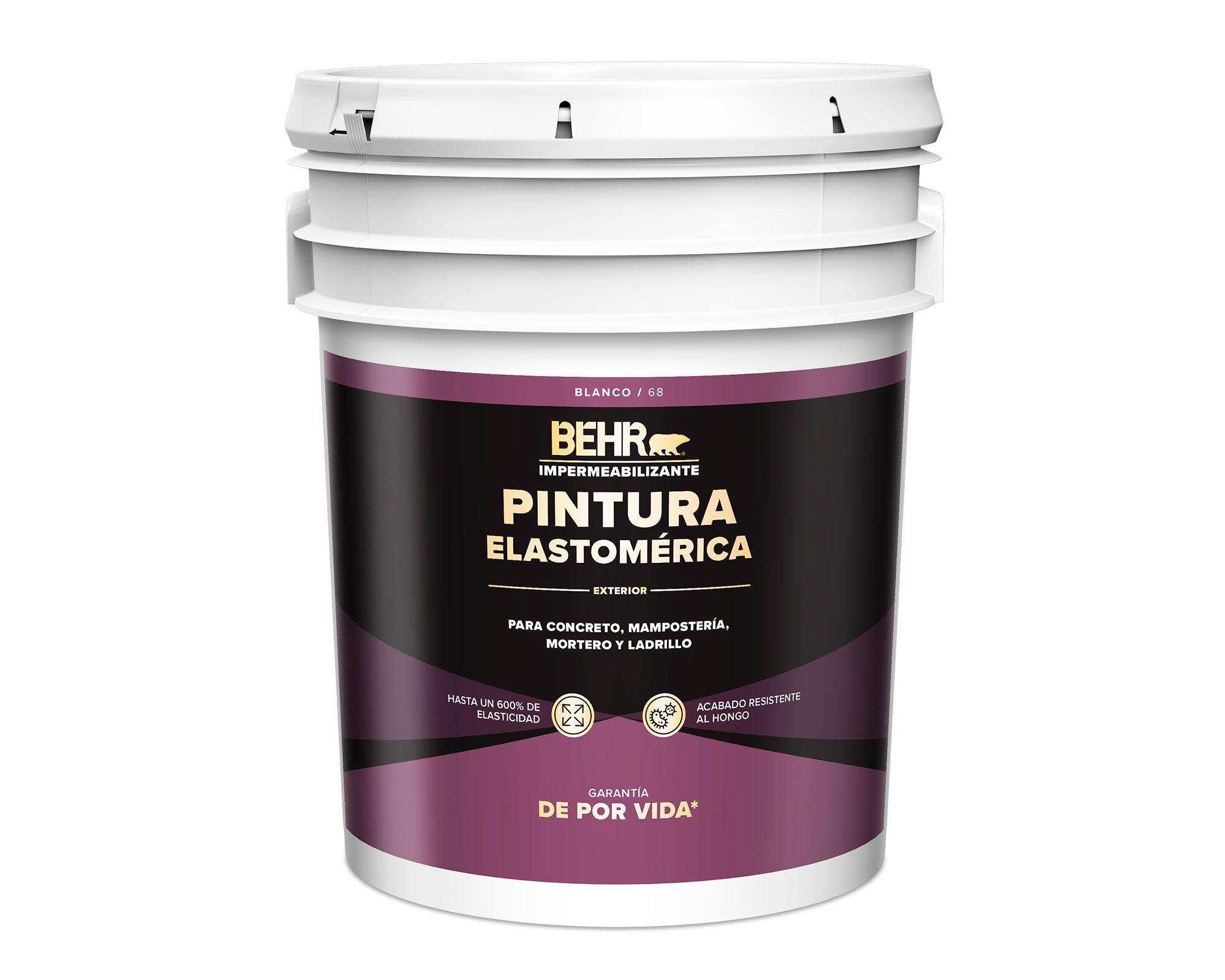 Pintura elastomérica 1 tineta Impermeabilizante blanco Behr-0
