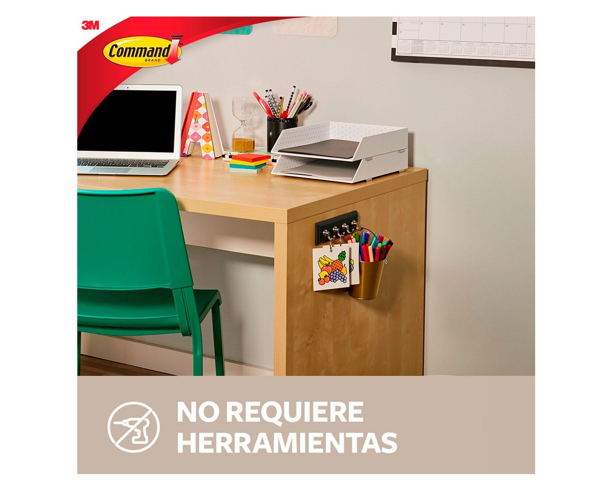 Porta llaves blanco Command-5