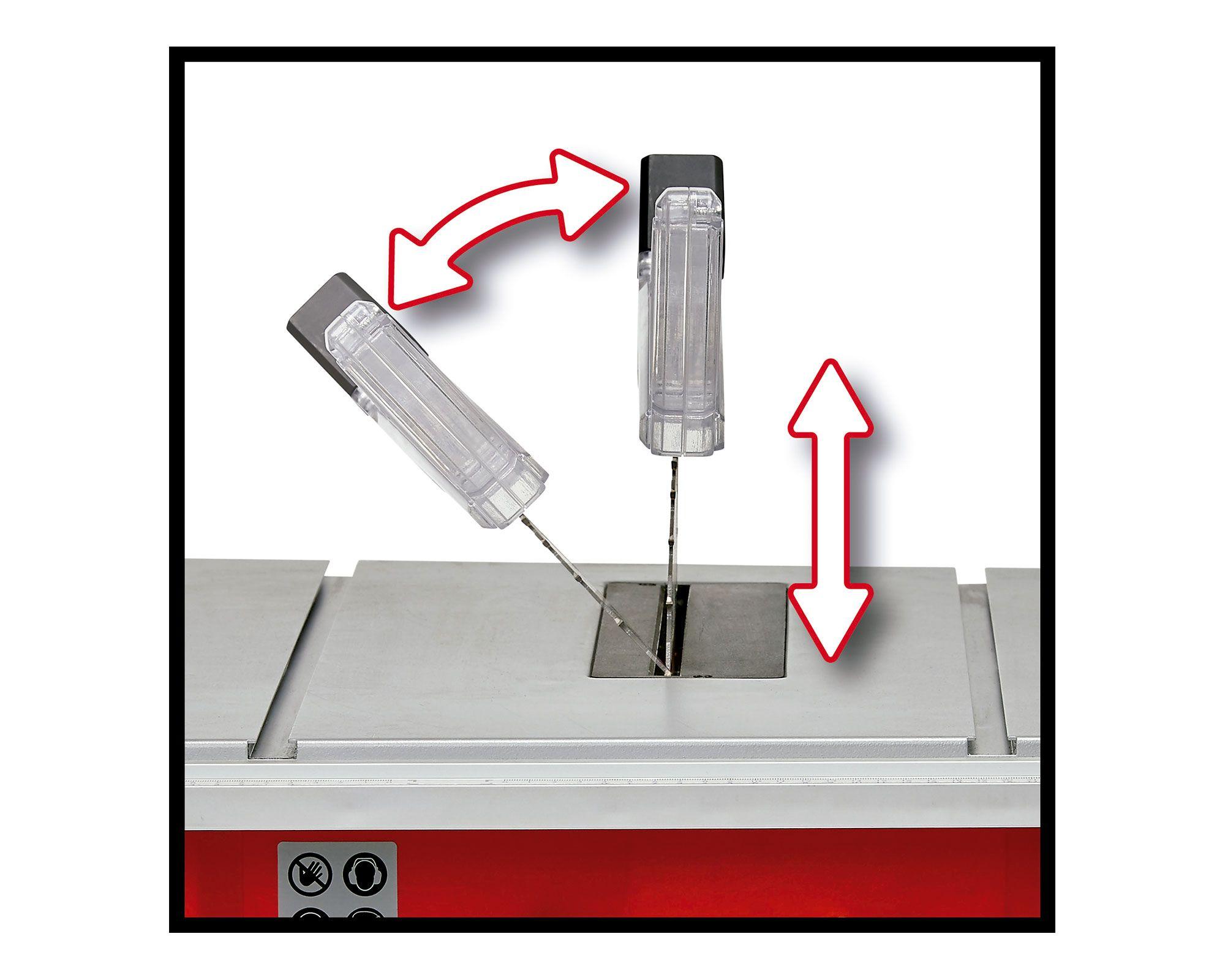 Sierra de banco 10'' 1800W TC-TS 254 ECO Einhell-6